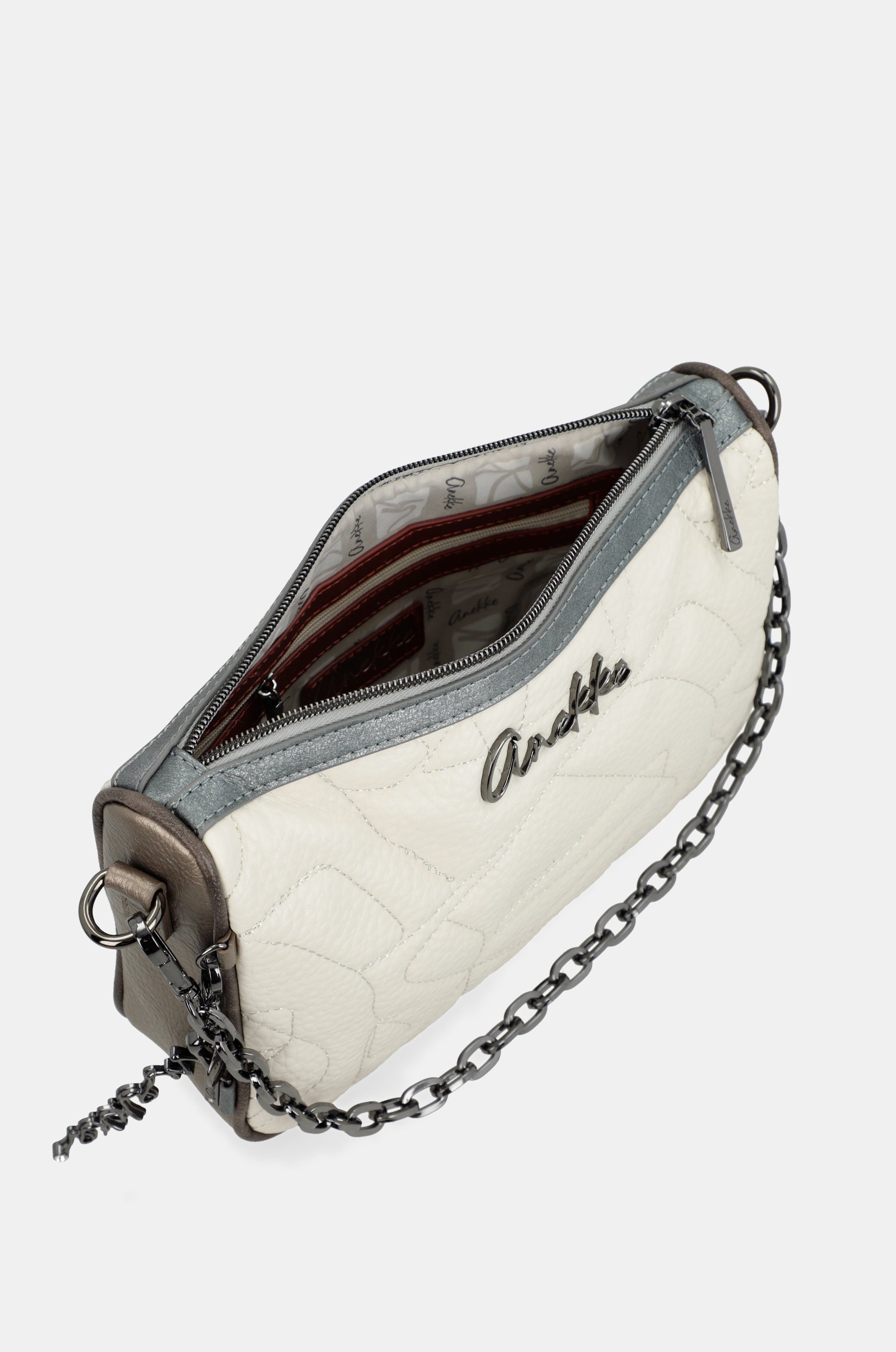 Borsa a tracolla beige Essentials