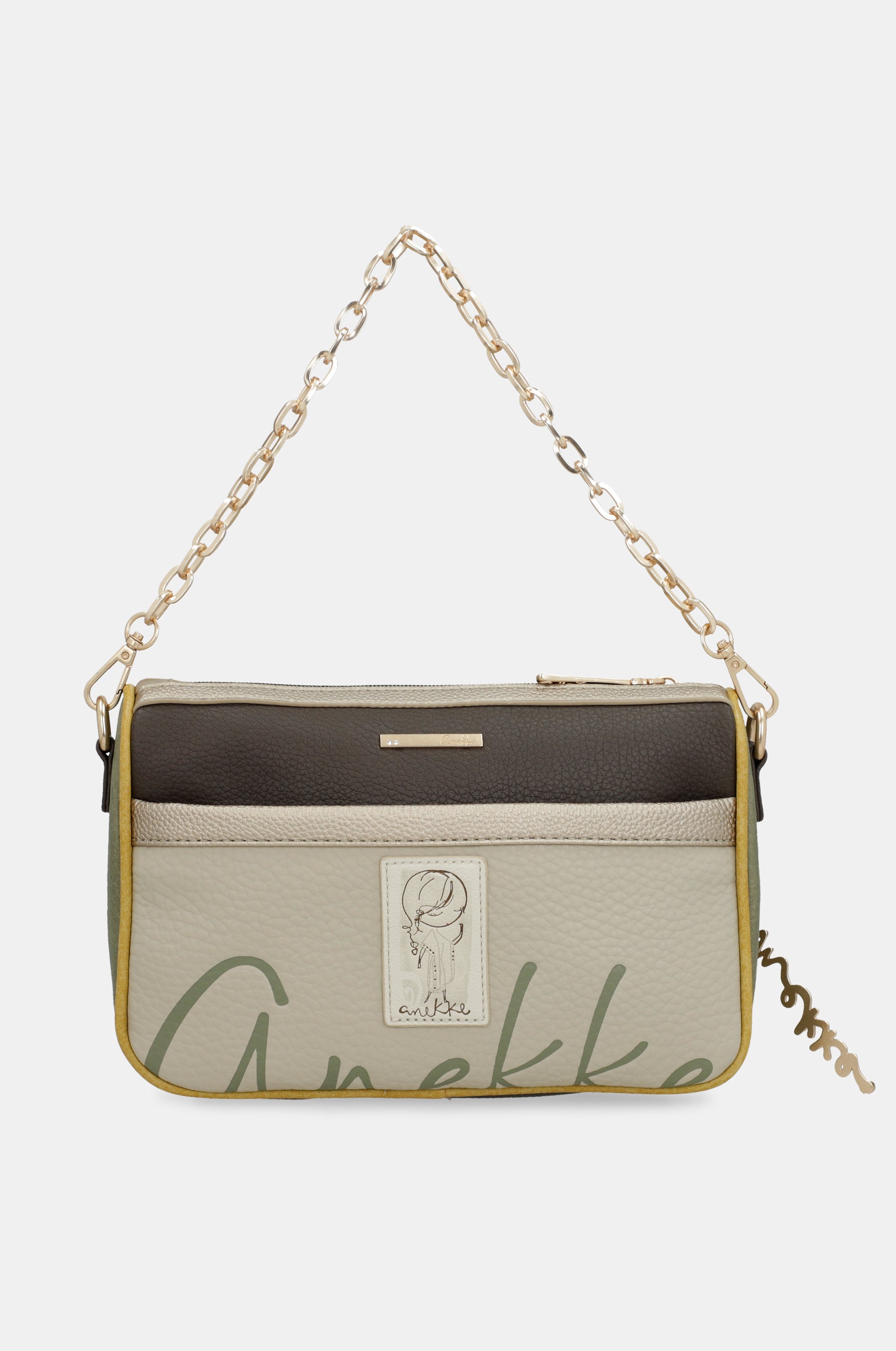 Borsa a tracolla marrone Essentials