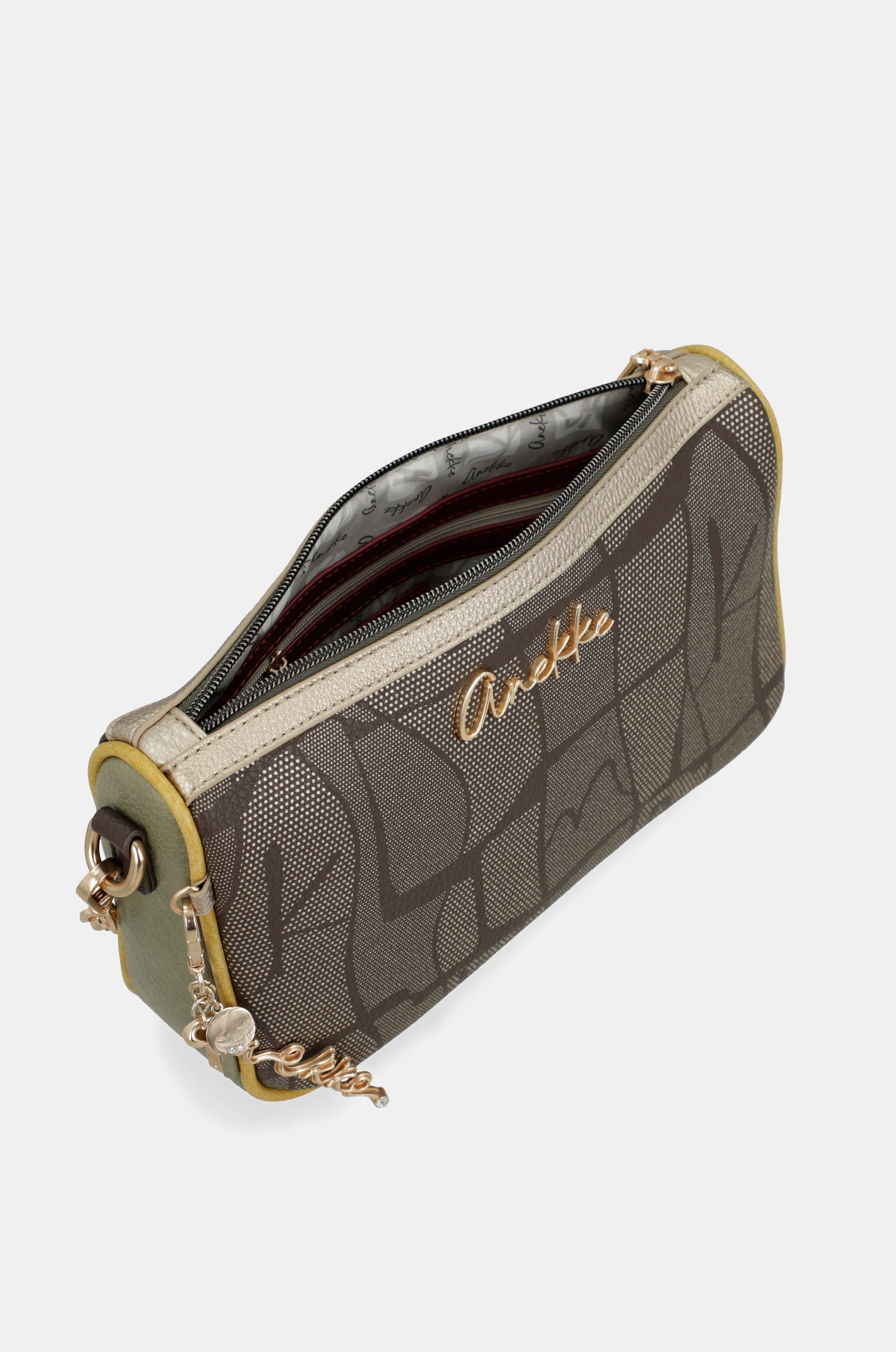 Borsa a tracolla marrone Essentials