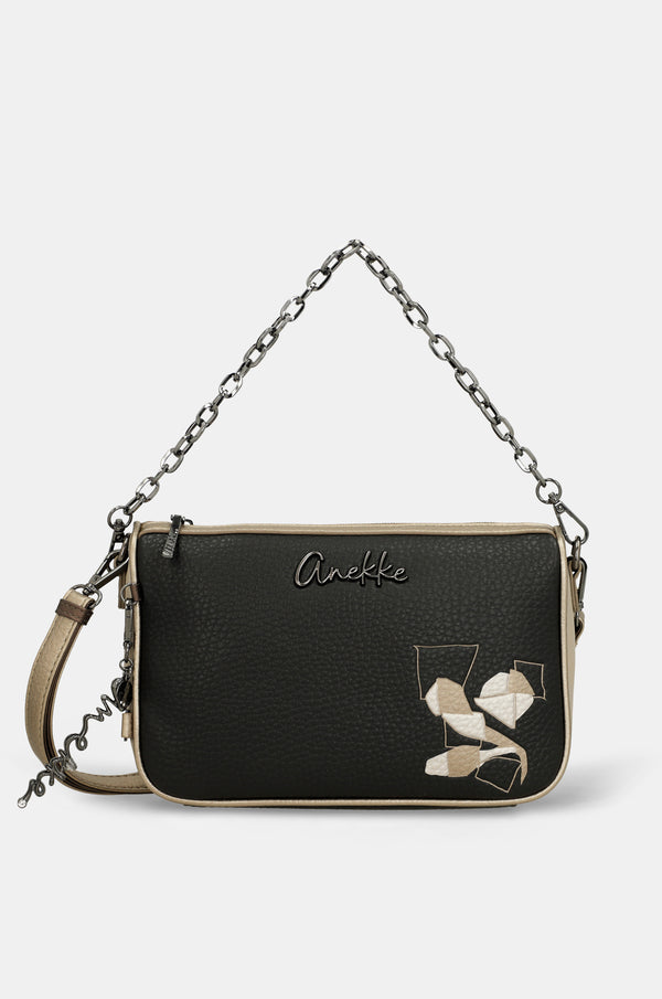 Borsa a tracolla nera Essentials