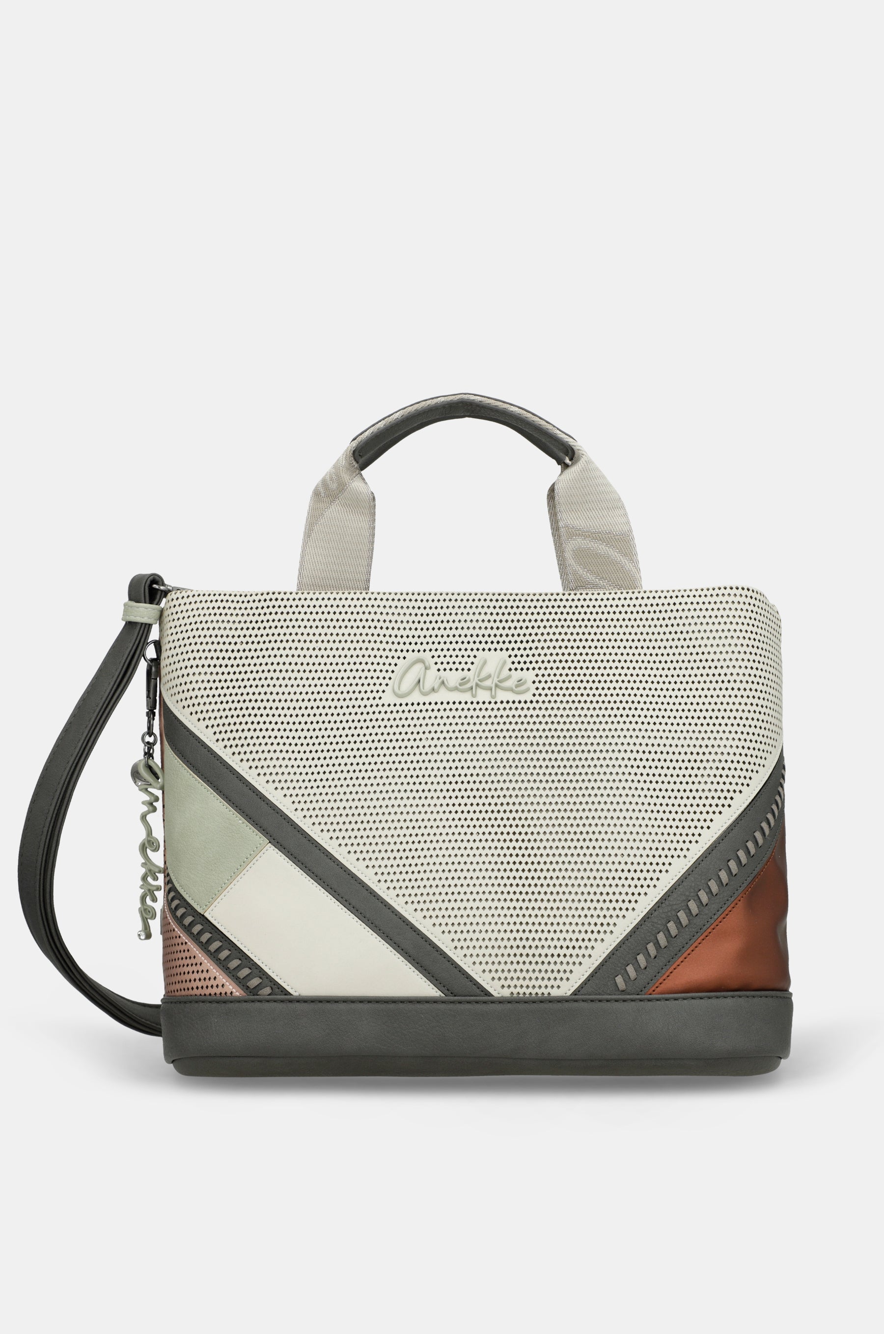 Borsa con manico corto Symmetra