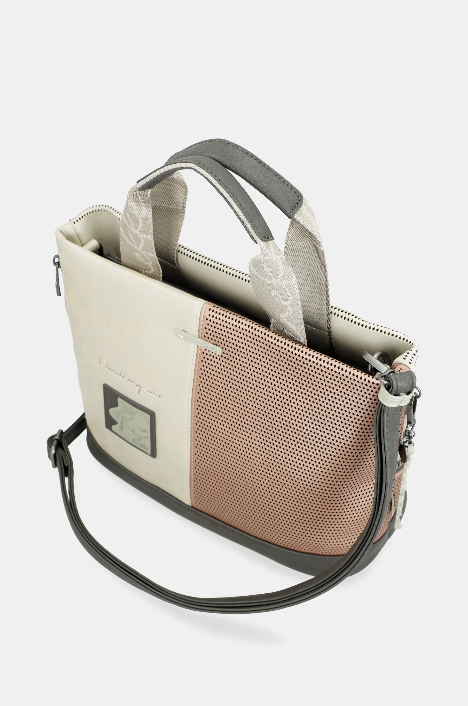 Borsa con manico corto Symmetra