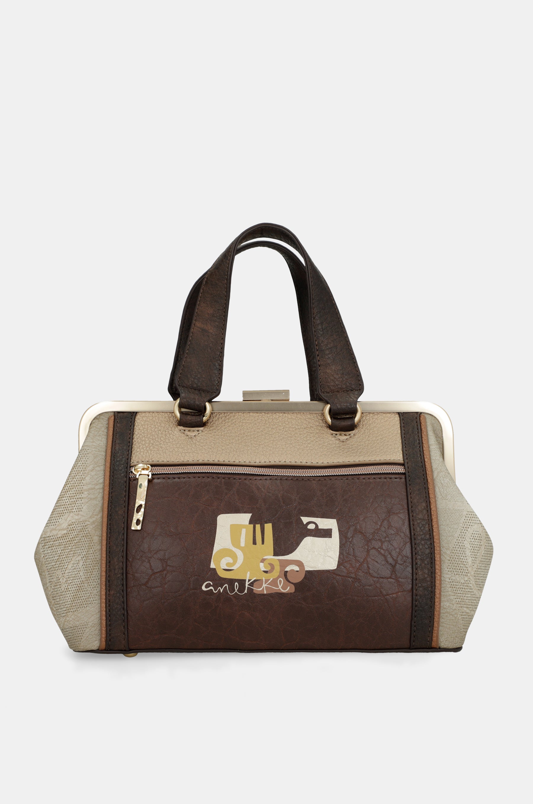 Borsa con chiusura a clip Muse