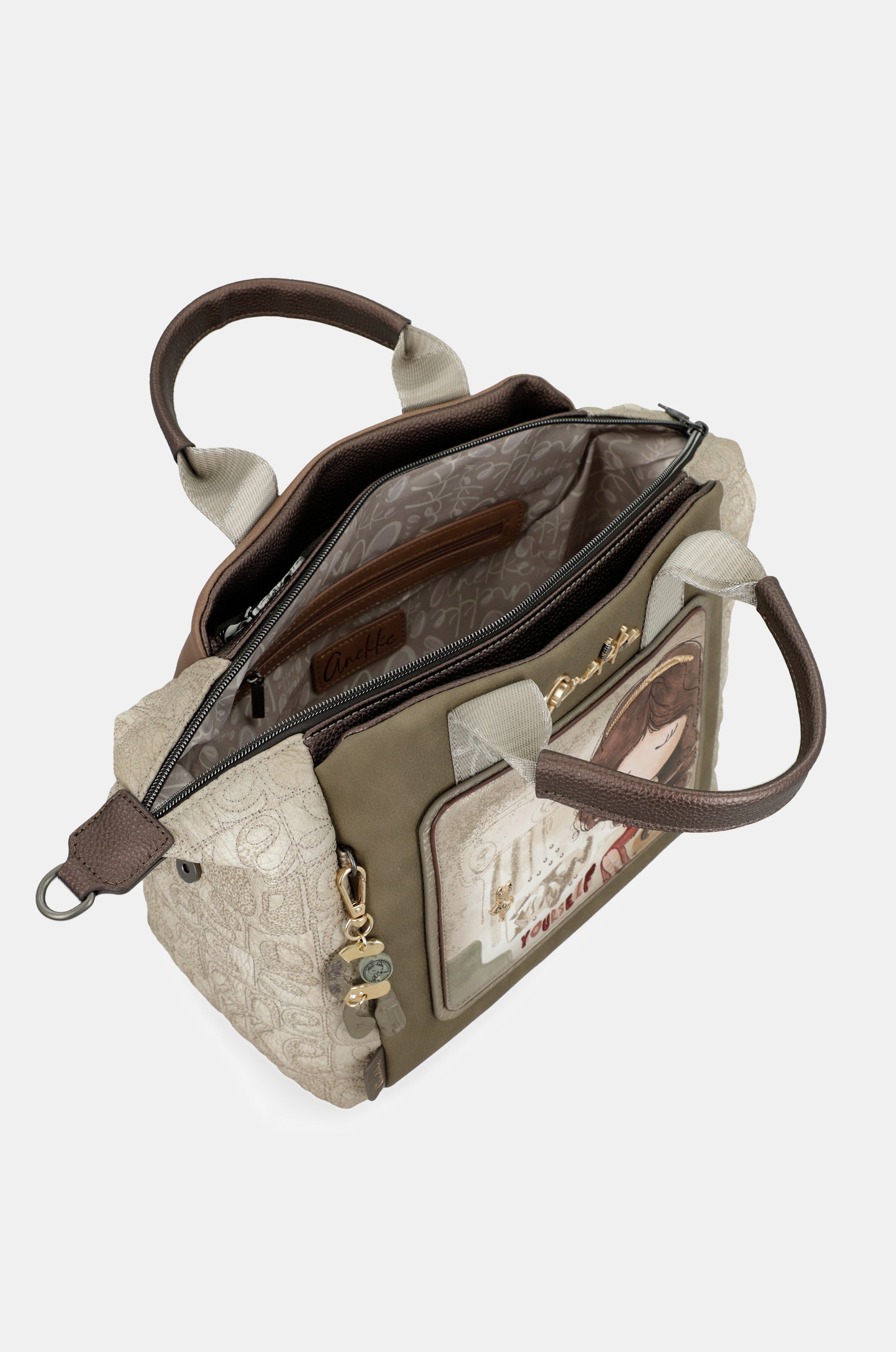 Borsa media con manico corto Muse