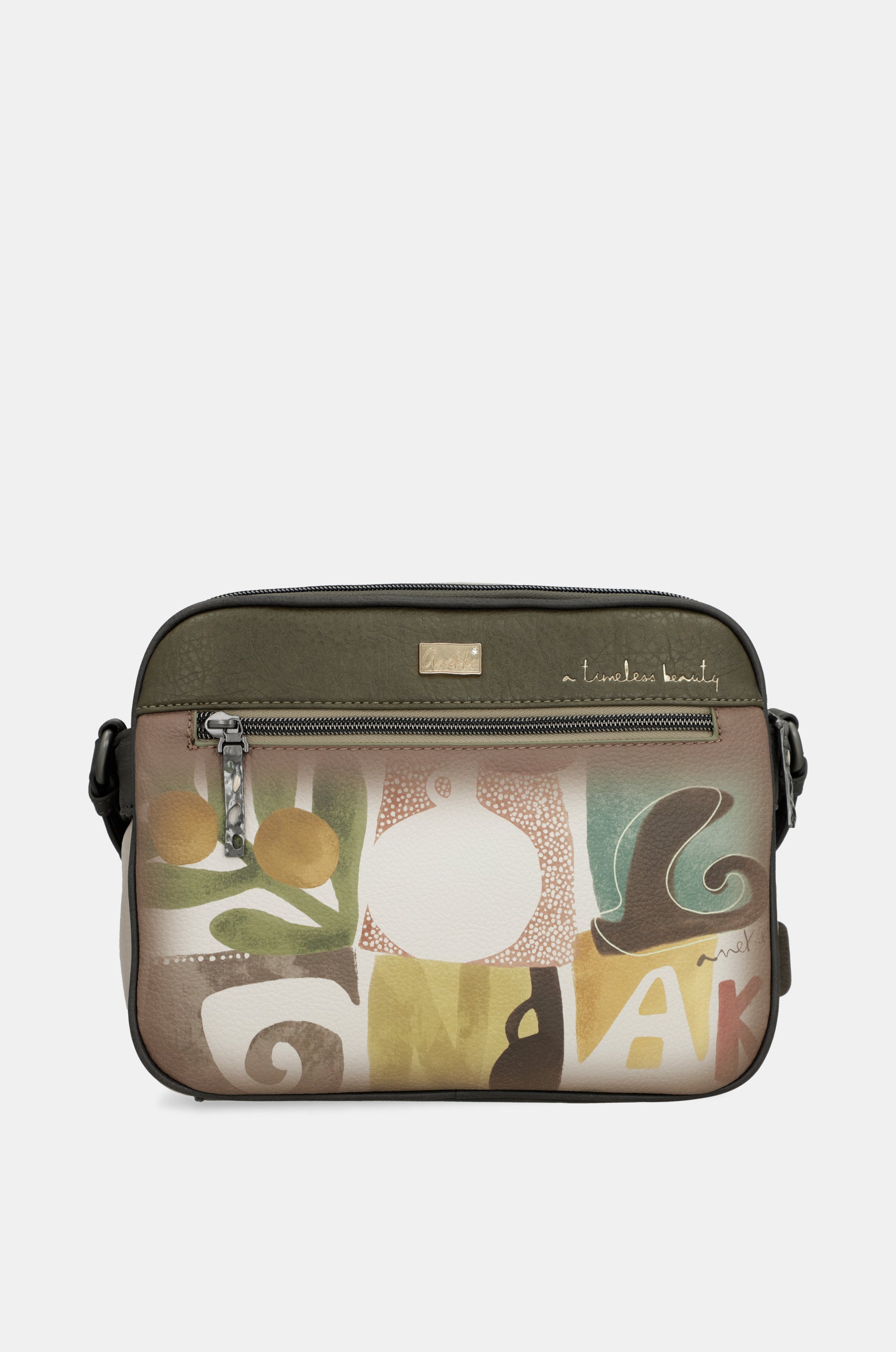 Borsa a tracolla con tasca frontale Muse