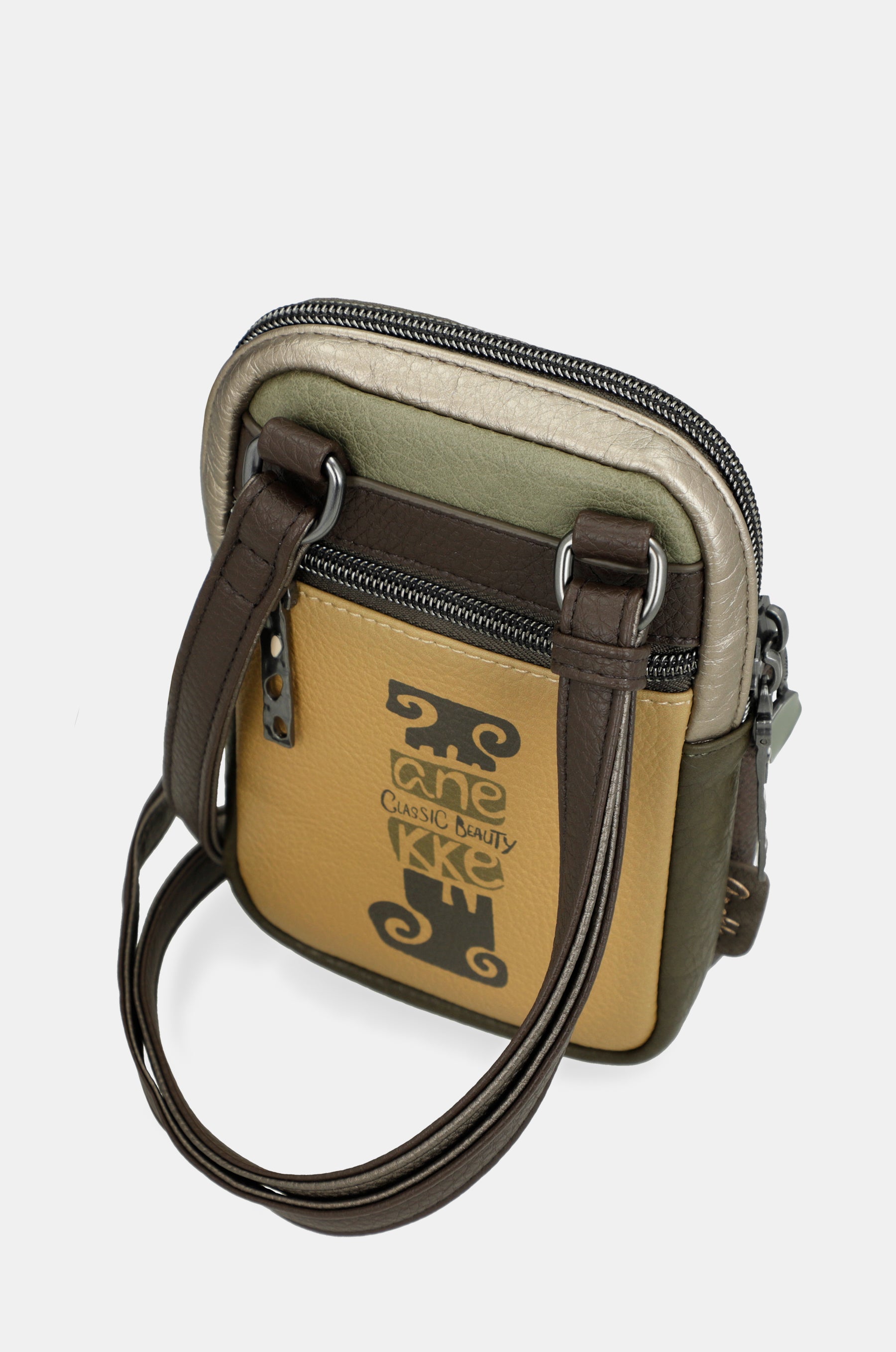 Mini borsa a tracolla con tasca Muse