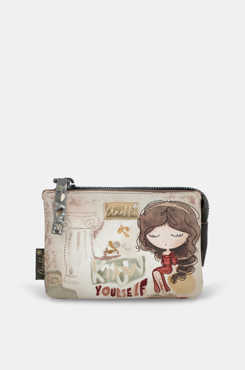 Portamonete a 3 scomparti Muse