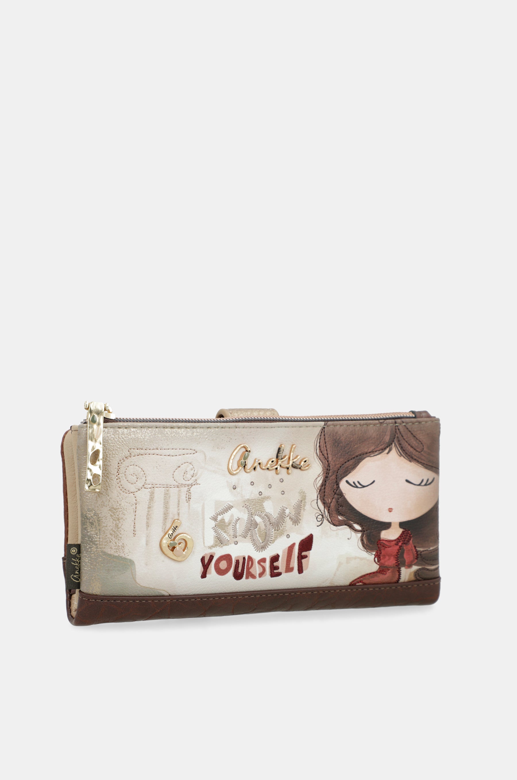 Portamonete grande flessibile RFID Muse