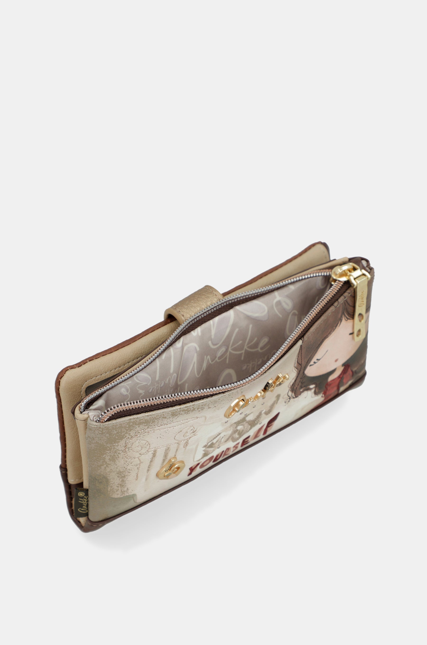 Portamonete grande flessibile RFID Muse