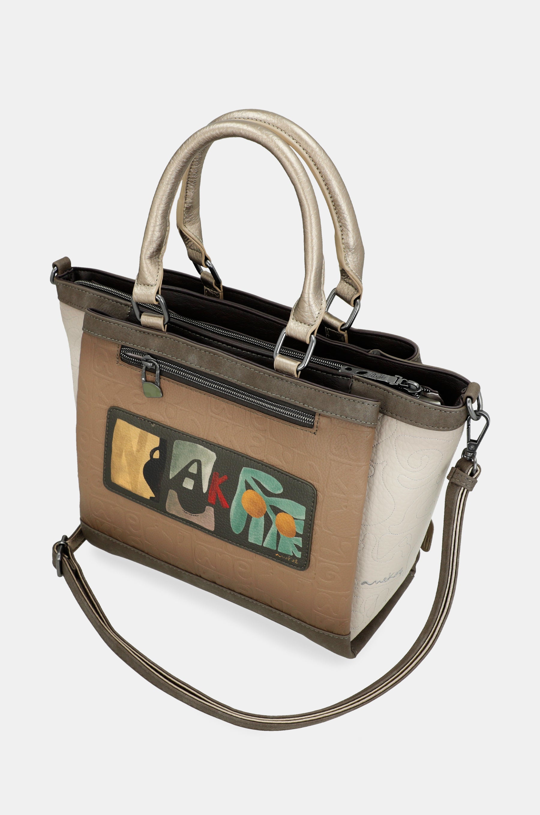 Borsa con manico corto Amphora