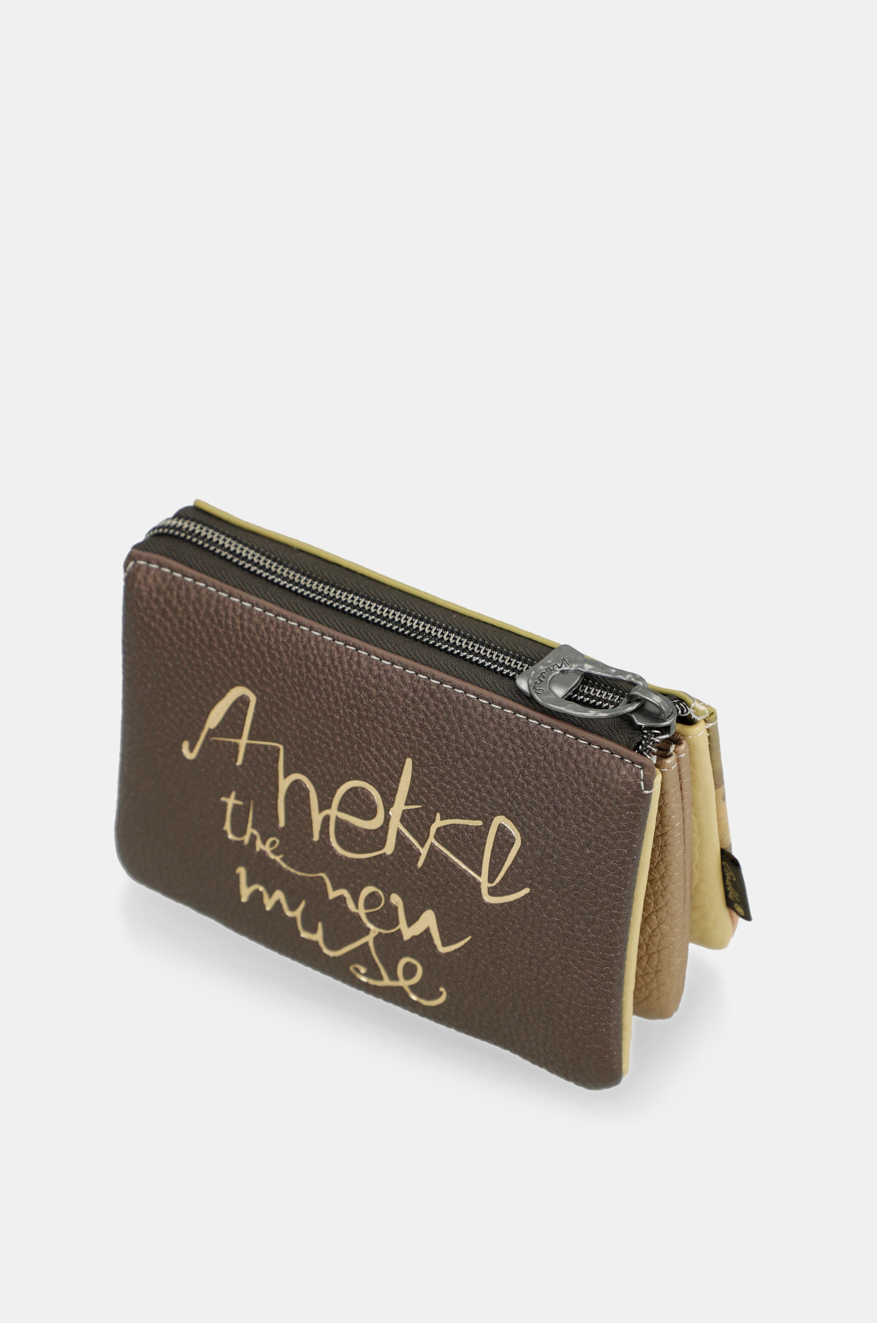 Portamonete a tre scomparti Bloom