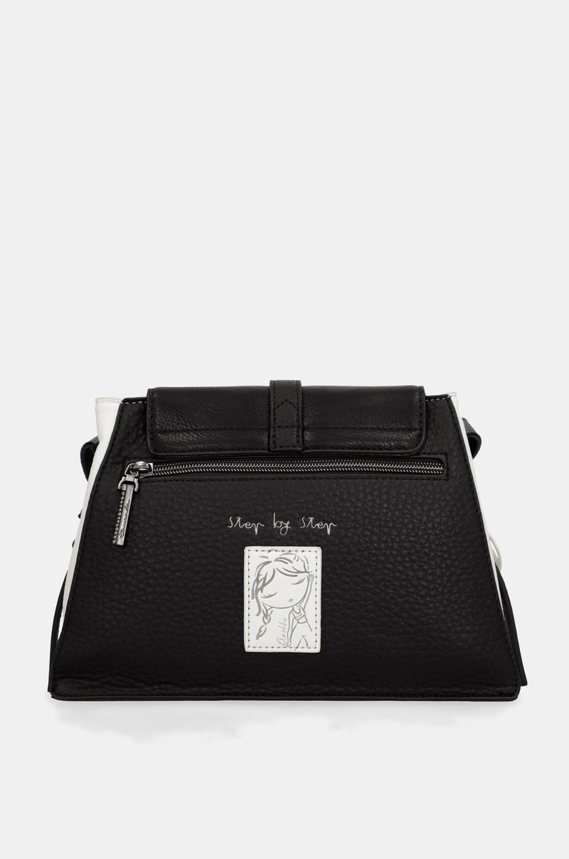 Borsa a tracolla con patta Eikon