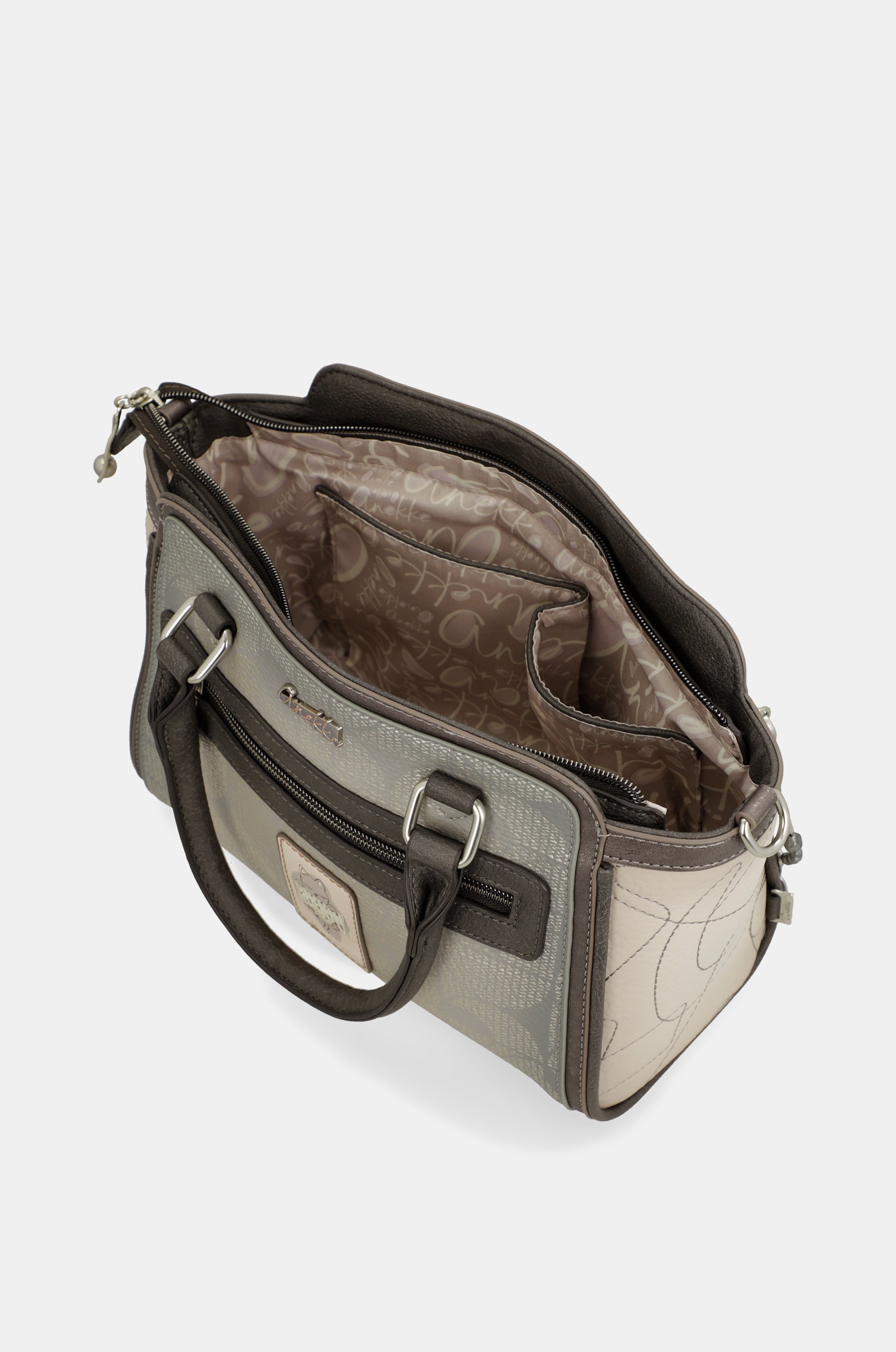 Borsa con manico corto e tracolla Sophia