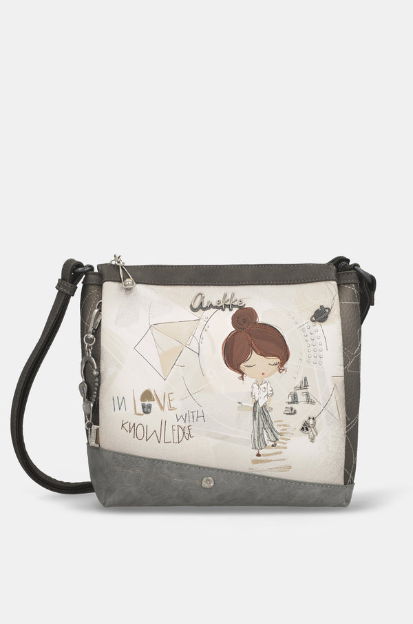 Borsa a tracolla media Sophia