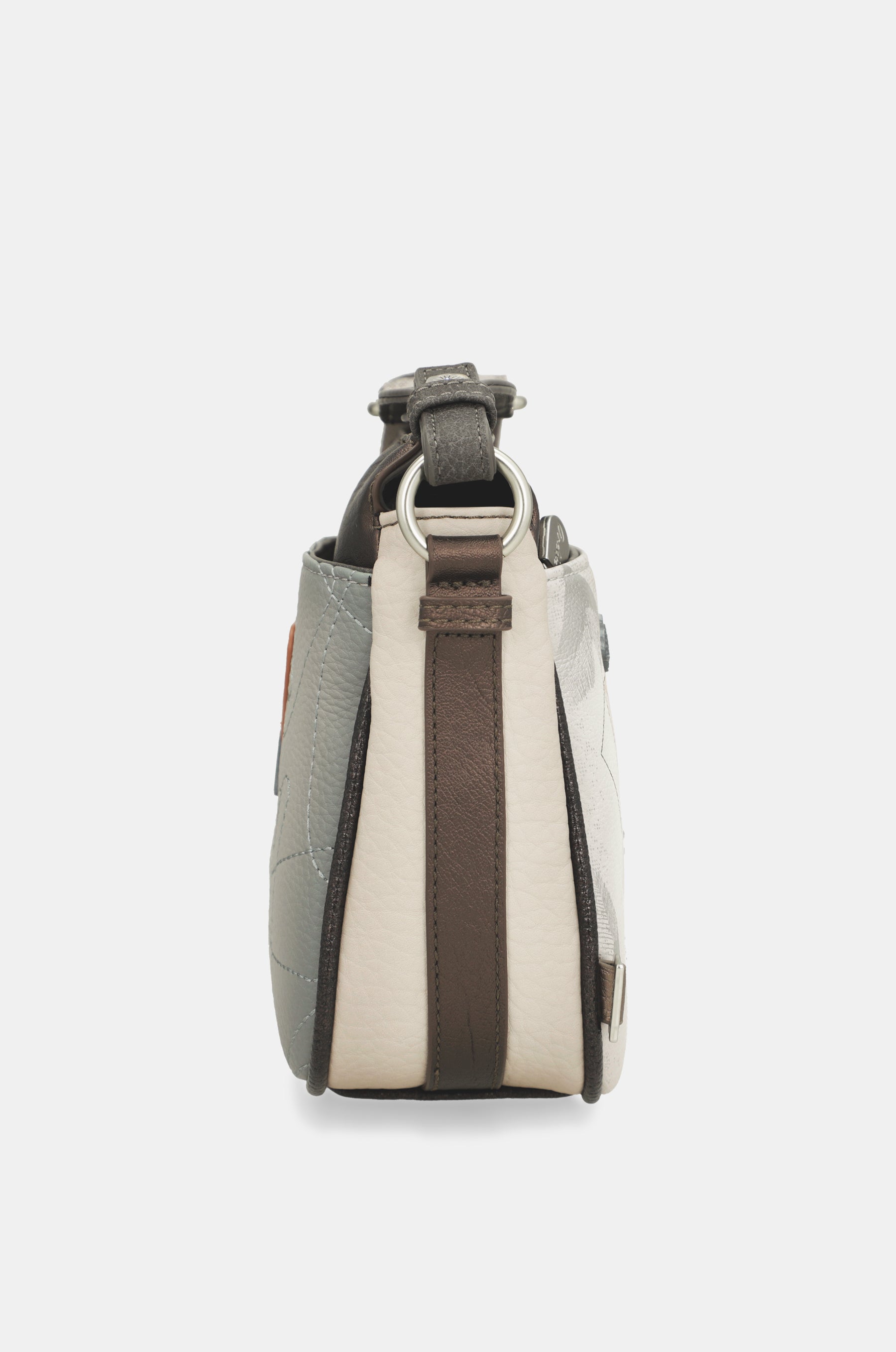 Borsa a tracolla con stampa Sophia