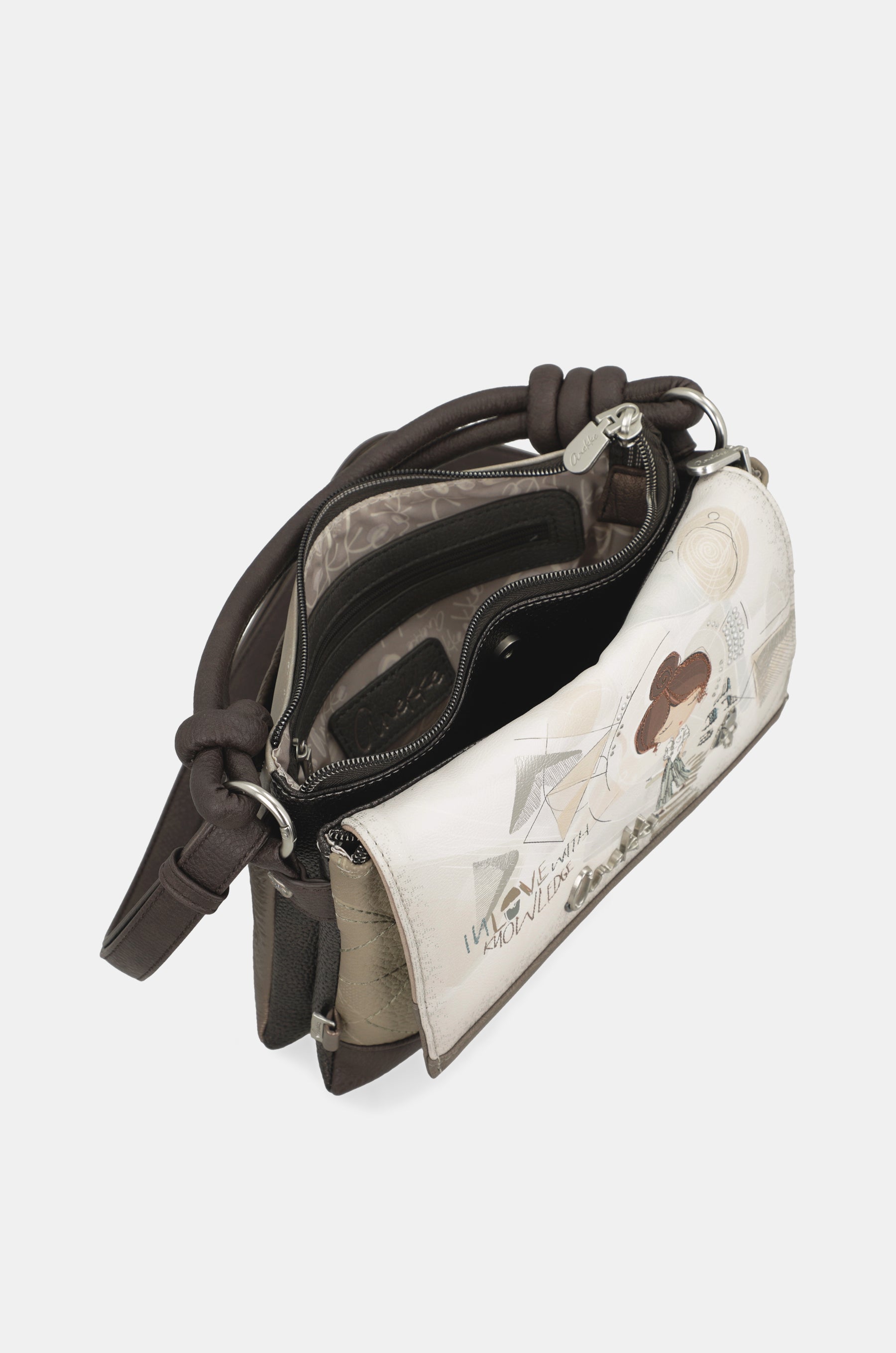 Borsa a tracolla con manico corto Sophia