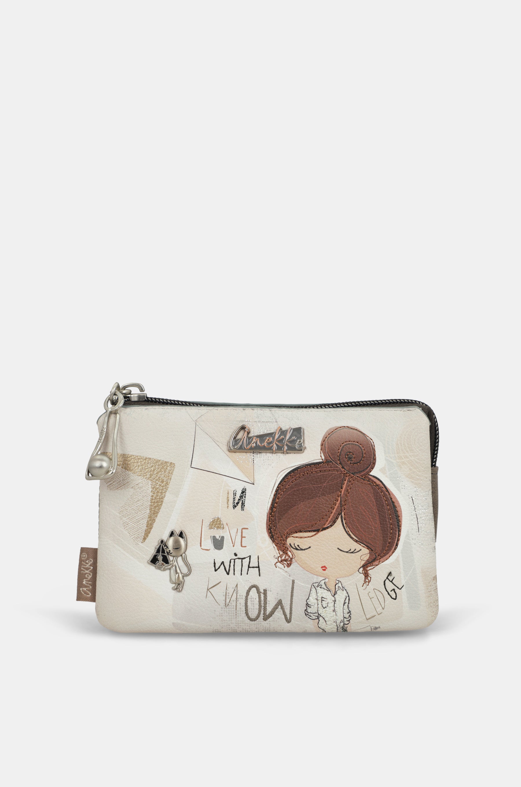 Portamonete a 3 scomparti Sophia