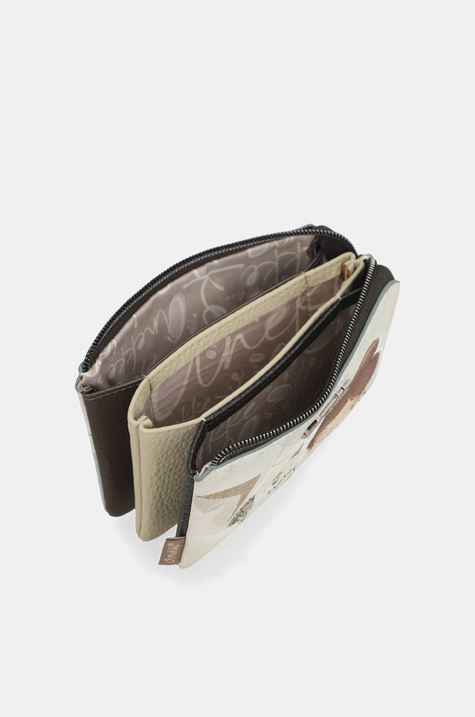 Portamonete a 3 scomparti Sophia