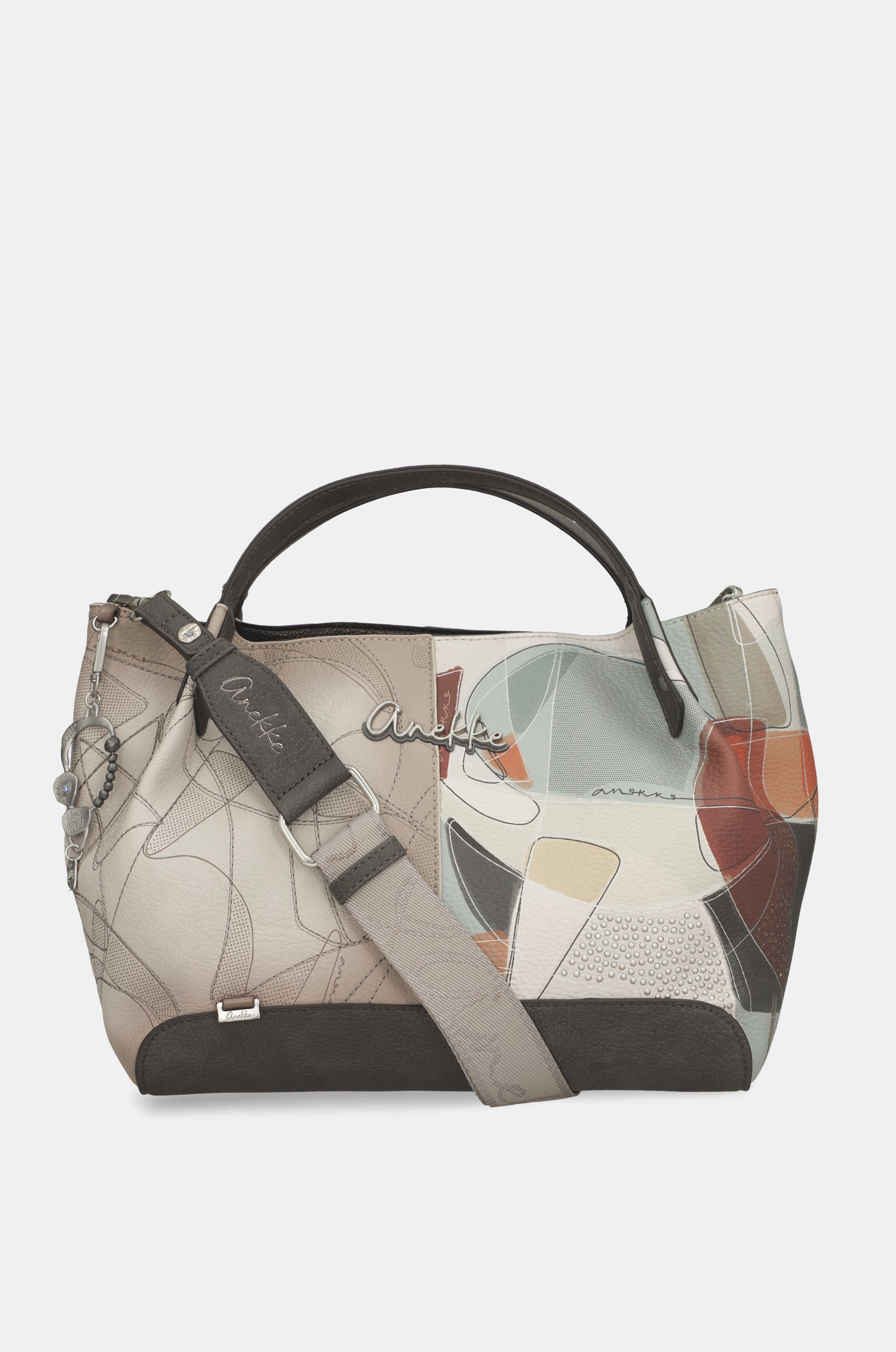 Borsa con manico corto e tracolla Auralis