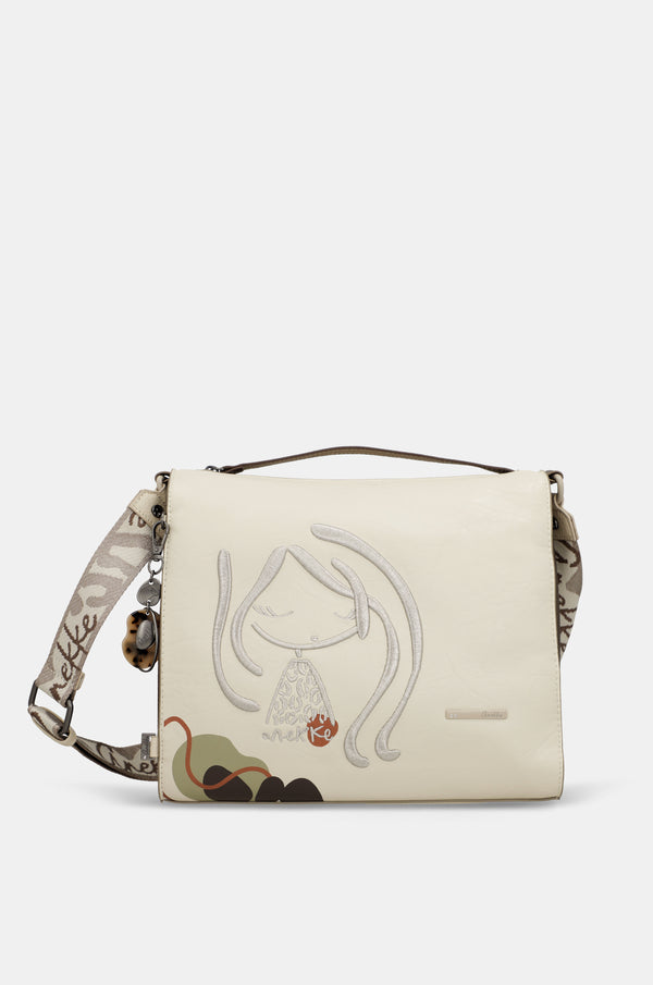 Borsa a tracolla grande Gaia