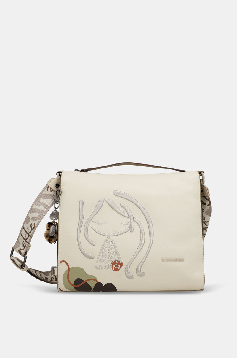 Borsa a tracolla grande Gaia