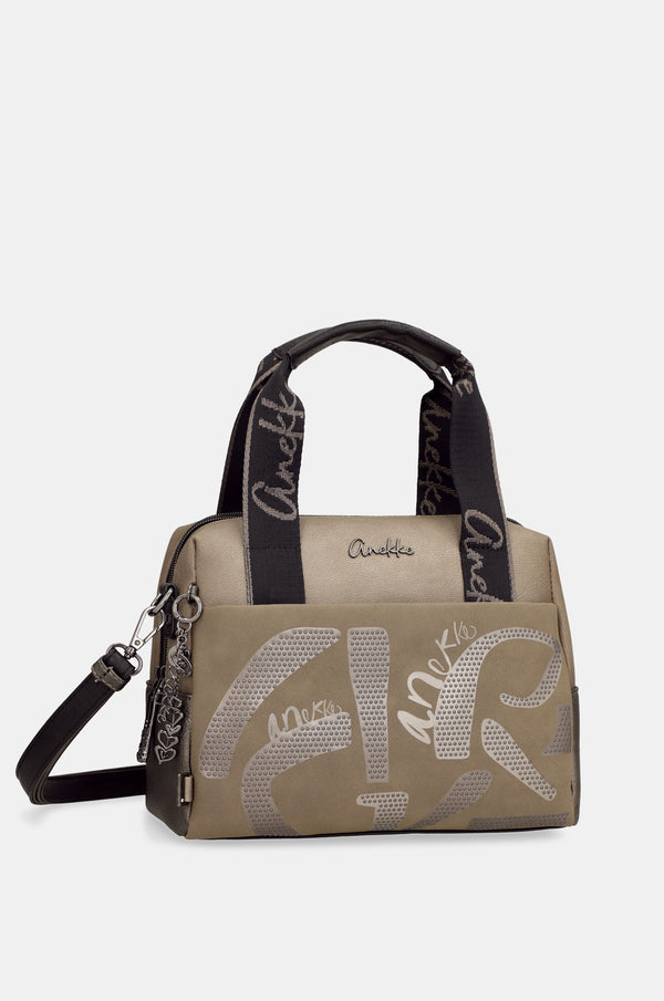 Borsa con manico Taupe