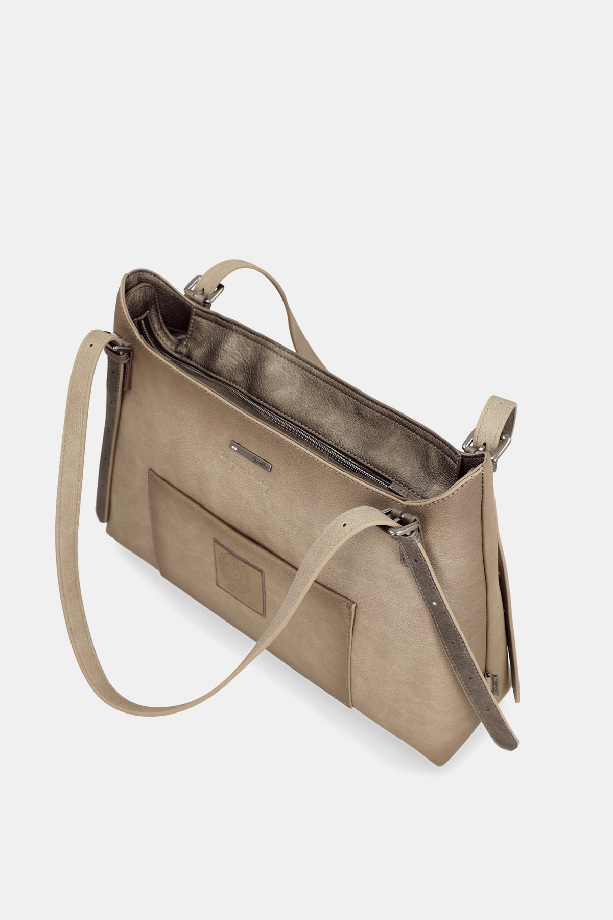 Borsa a spalla Taupe