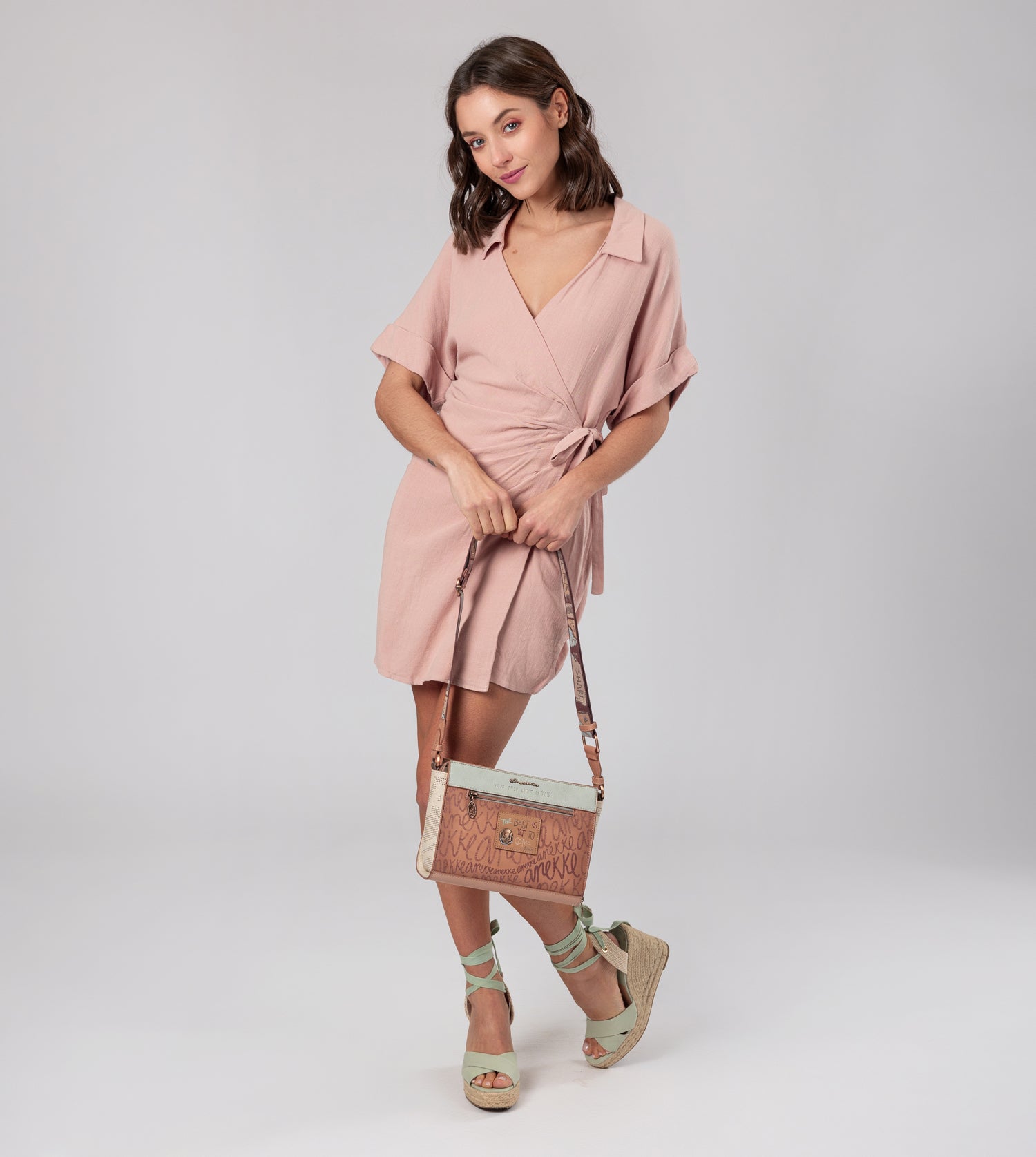 Borsa a tracolla media Passion