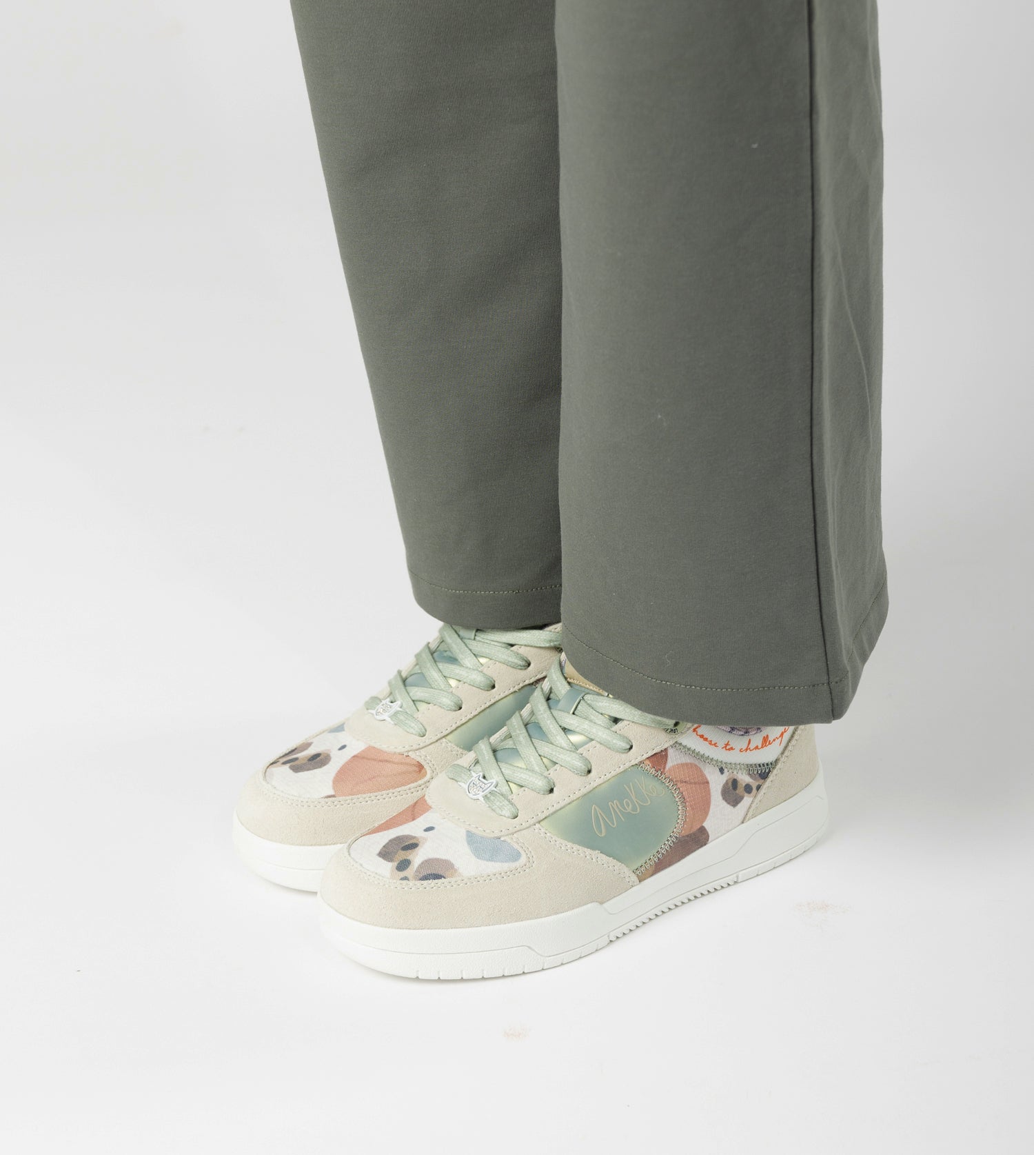 Sneakers verdi retro