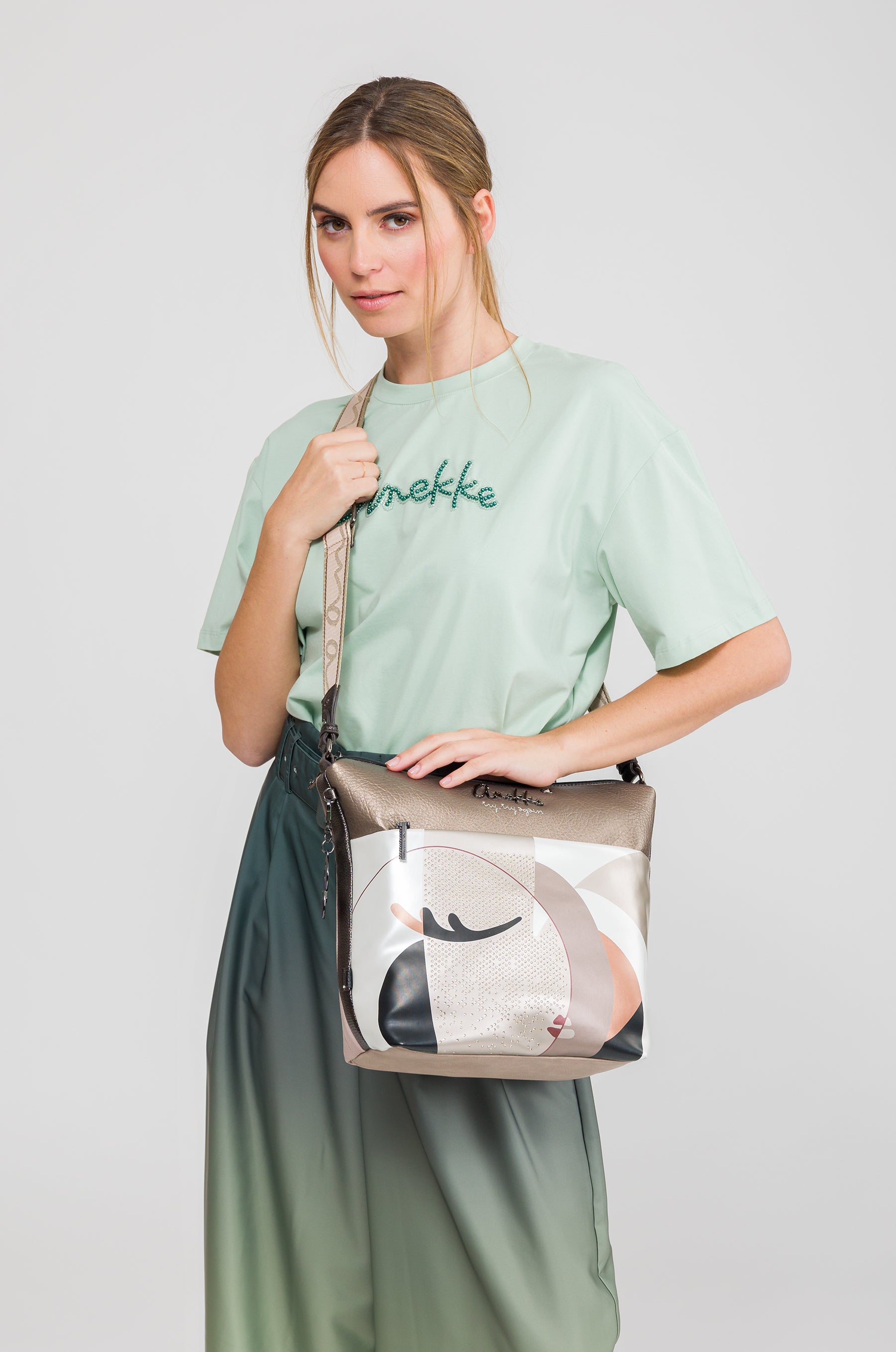 Borsa a tracolla media Eikon