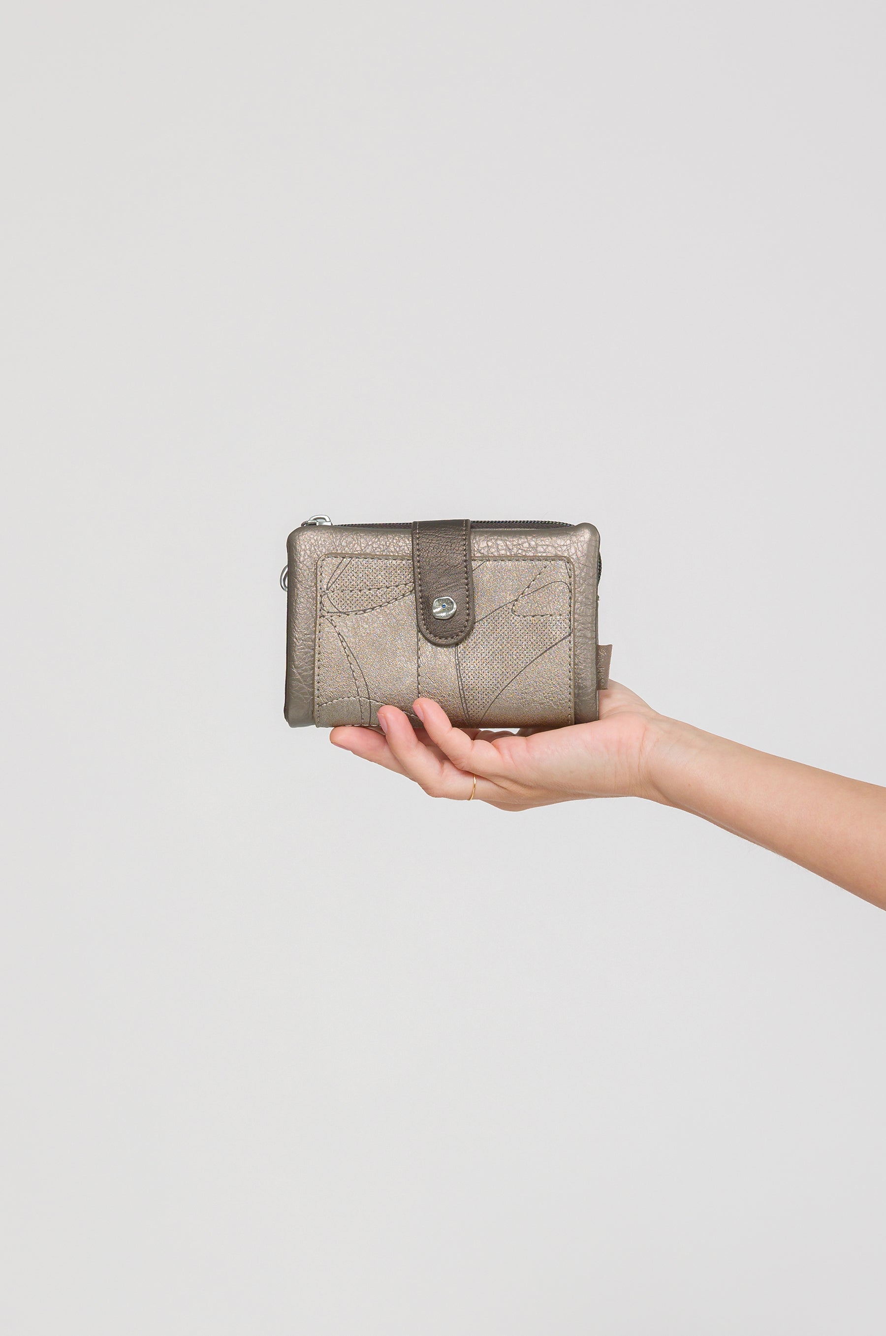 Portafoglio medio morbido RFID Auralis