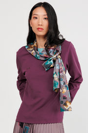 Maglione viola Evolution