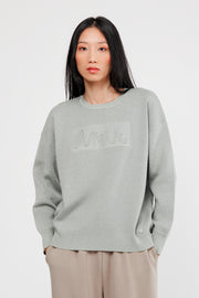 Maglione mint metallizzato