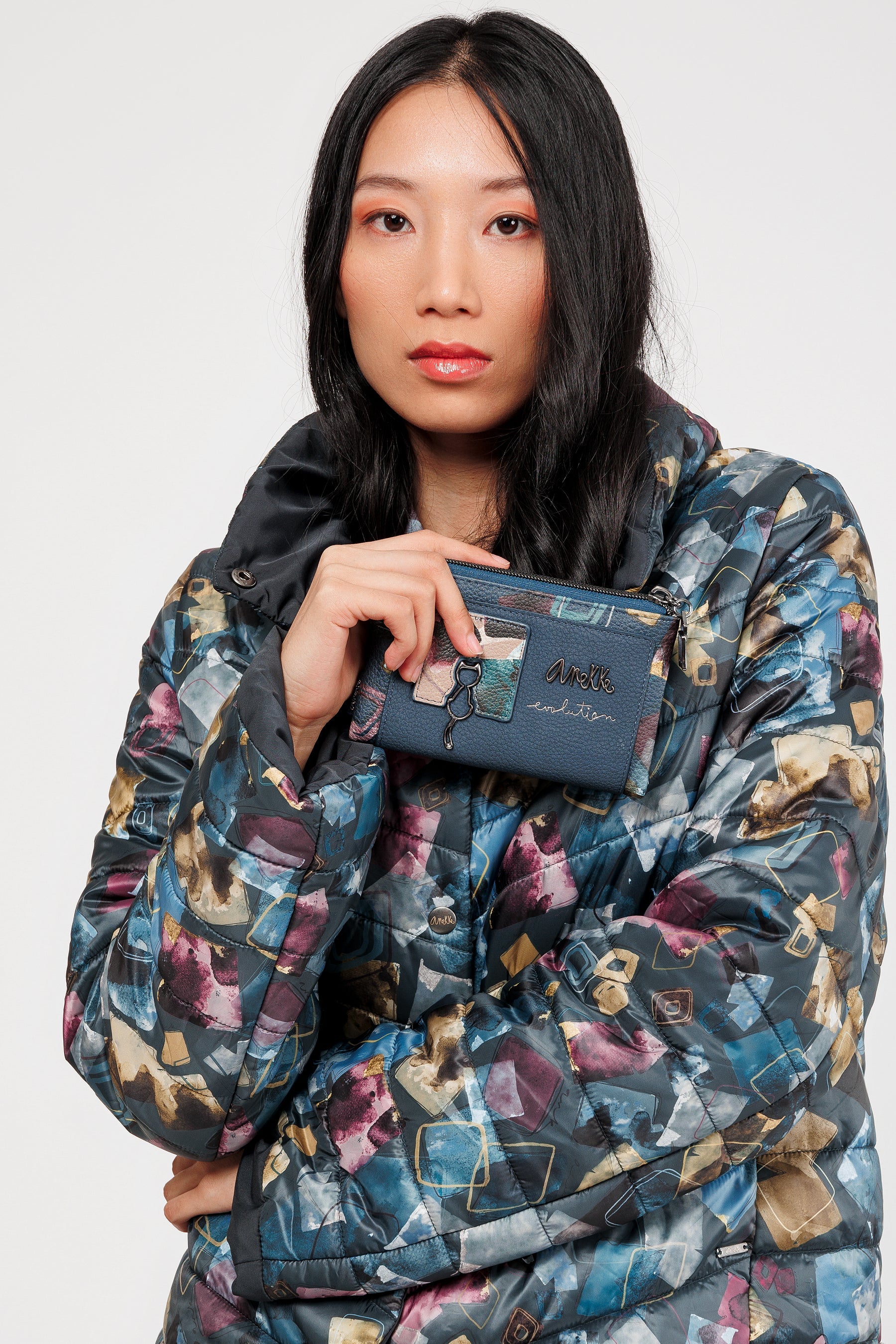 Portafogli medio flessibile RFID Evolution