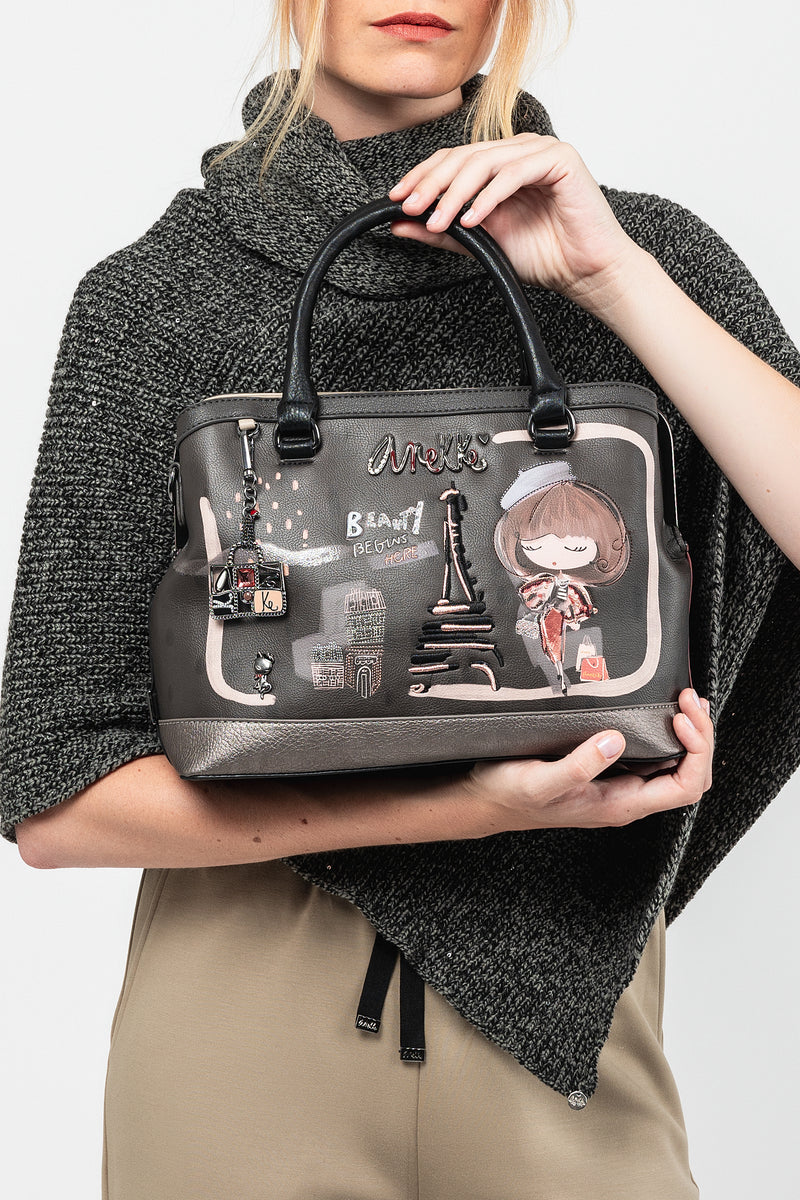 Borsa manico corto Mademoiselle