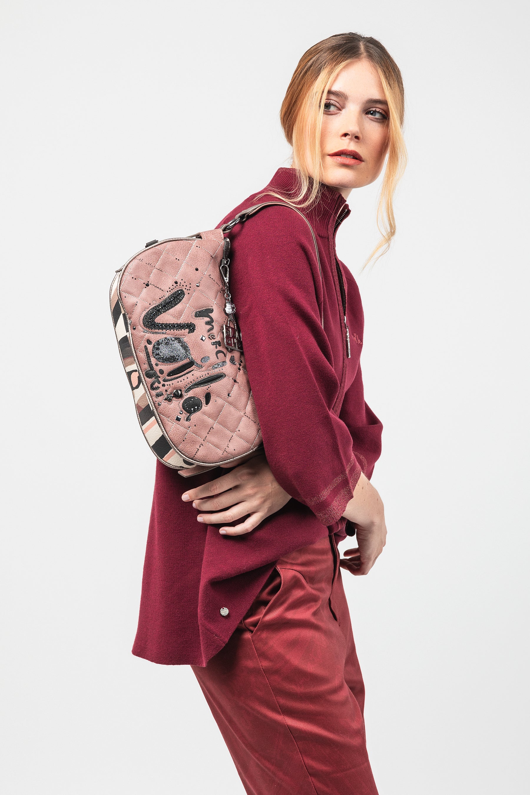 Borsa a spalla ovale Parisian