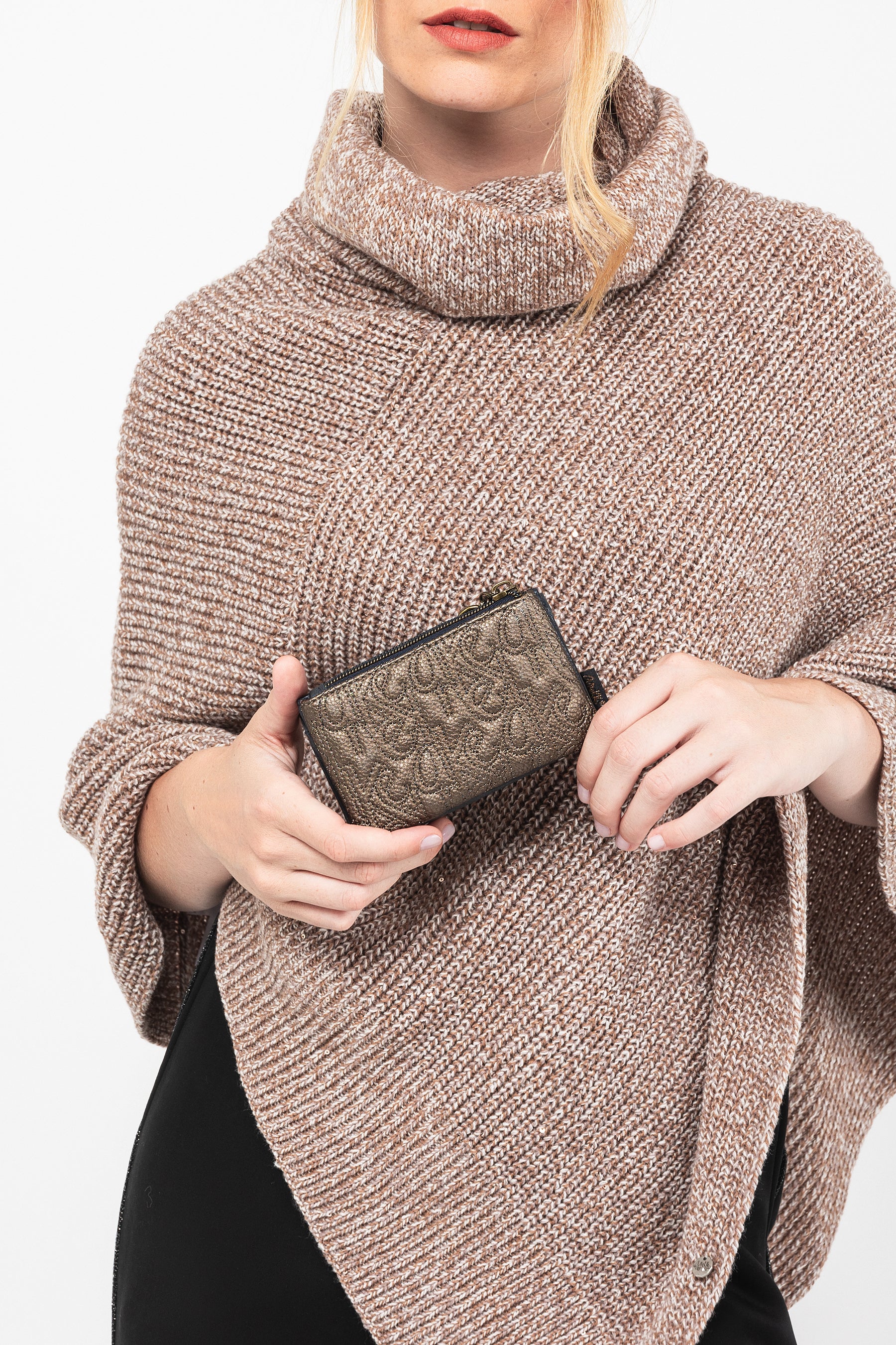 Portamonete con patta Boutique