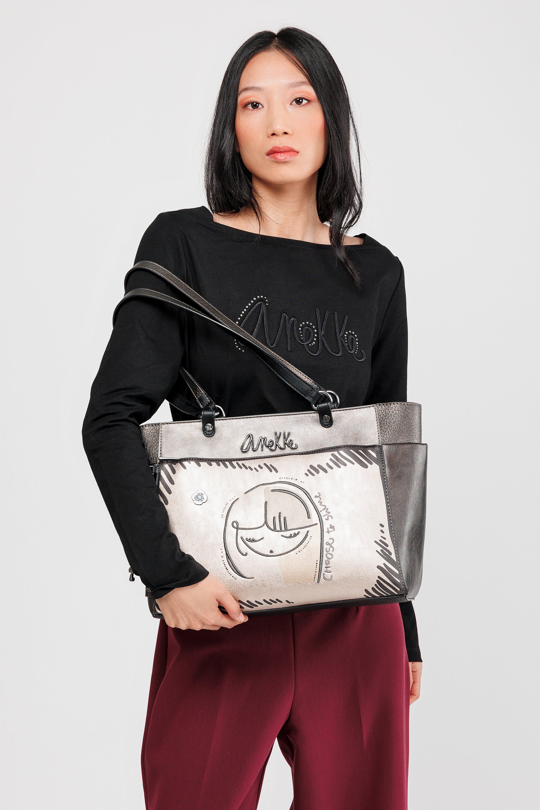 Borsa a spalla grande Nature Koko