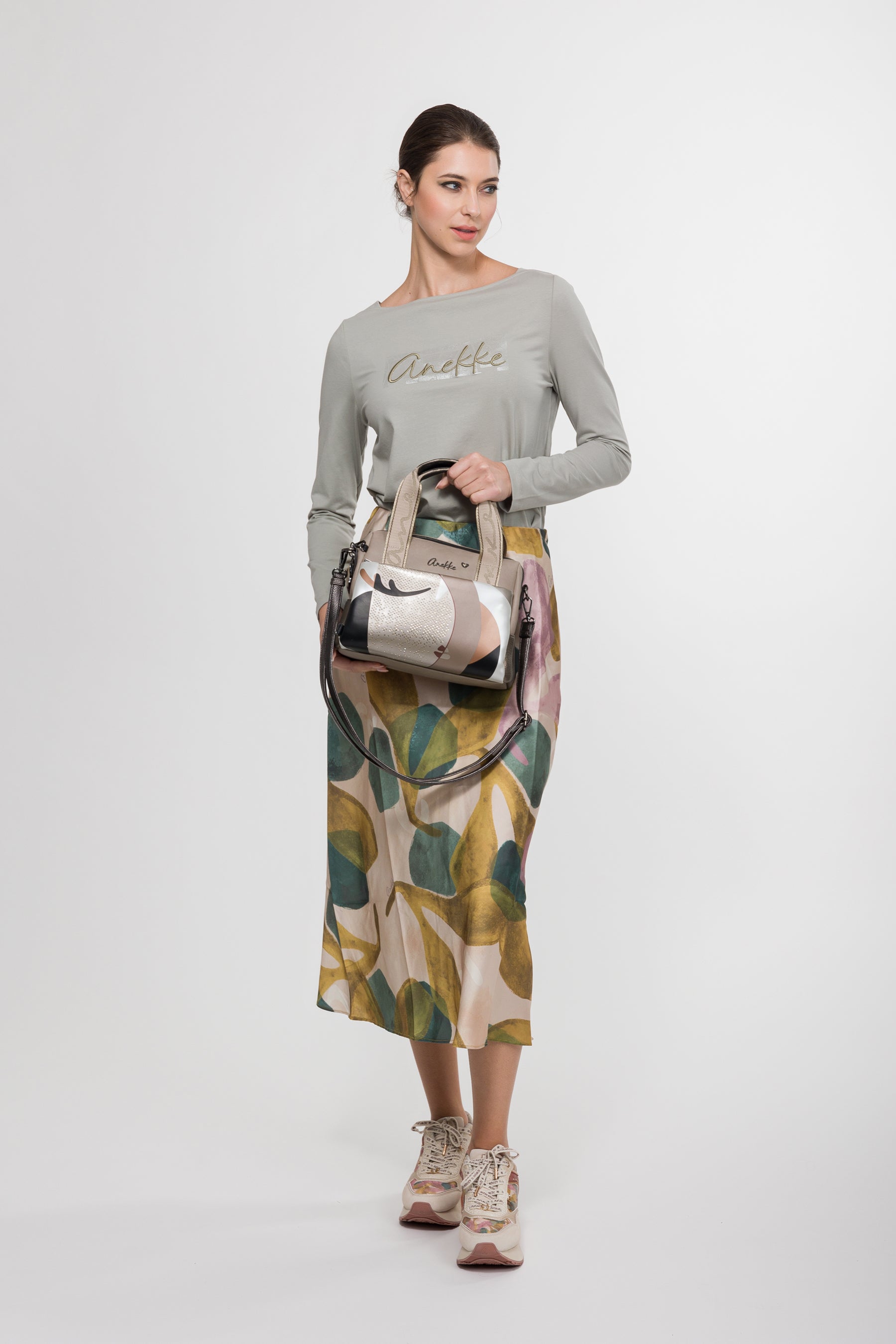 Borsa con manico corto piccola Eikon