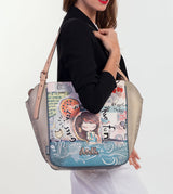 Borsa shopper ovale Fun &amp; Music