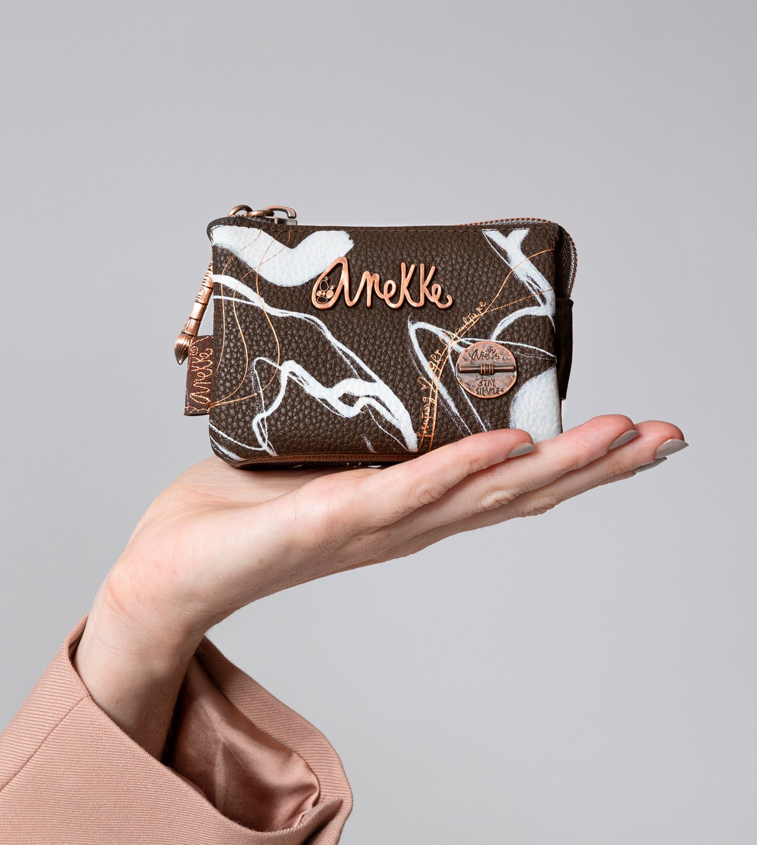 Borsa a 3 scomparti marrone Nature Shodō