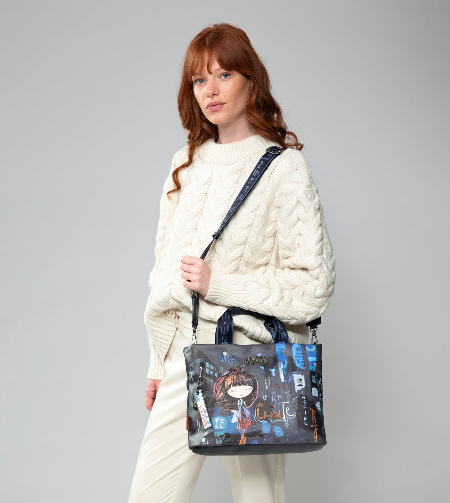 Borsa a tracolla Contemporary a 2 manici