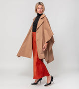 Trench in stile mantella beige