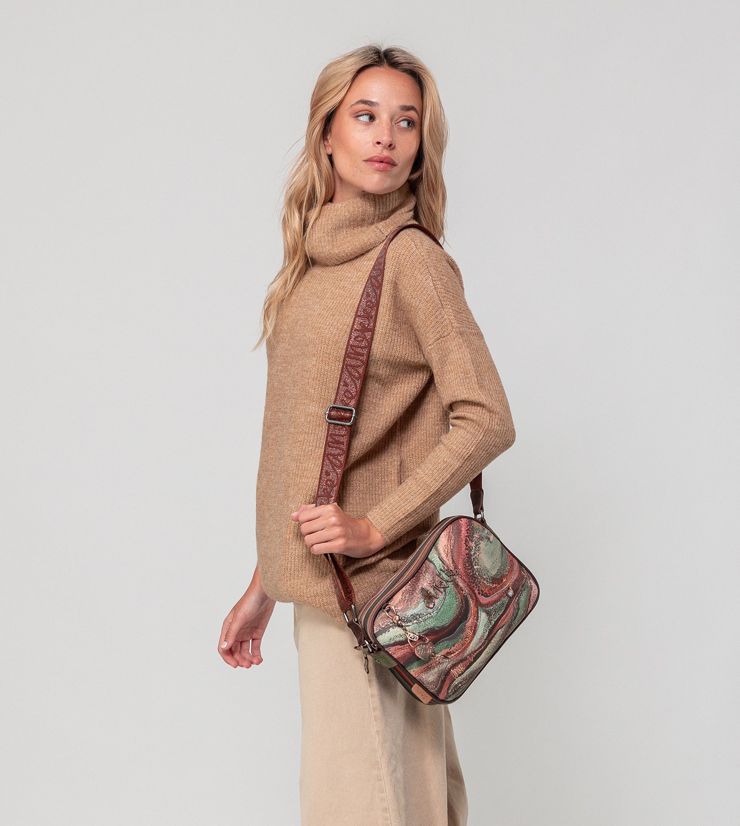 Borsa a tracolla Outer 3 scomparti