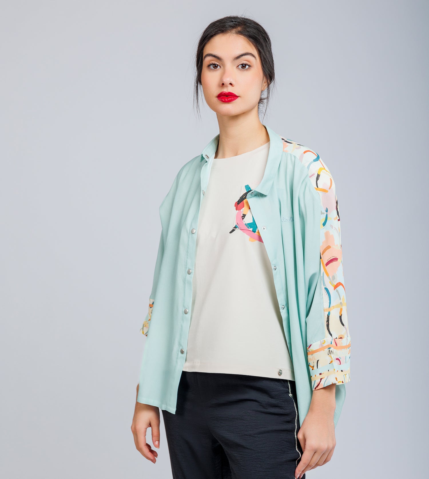 Camicia stampata Smart