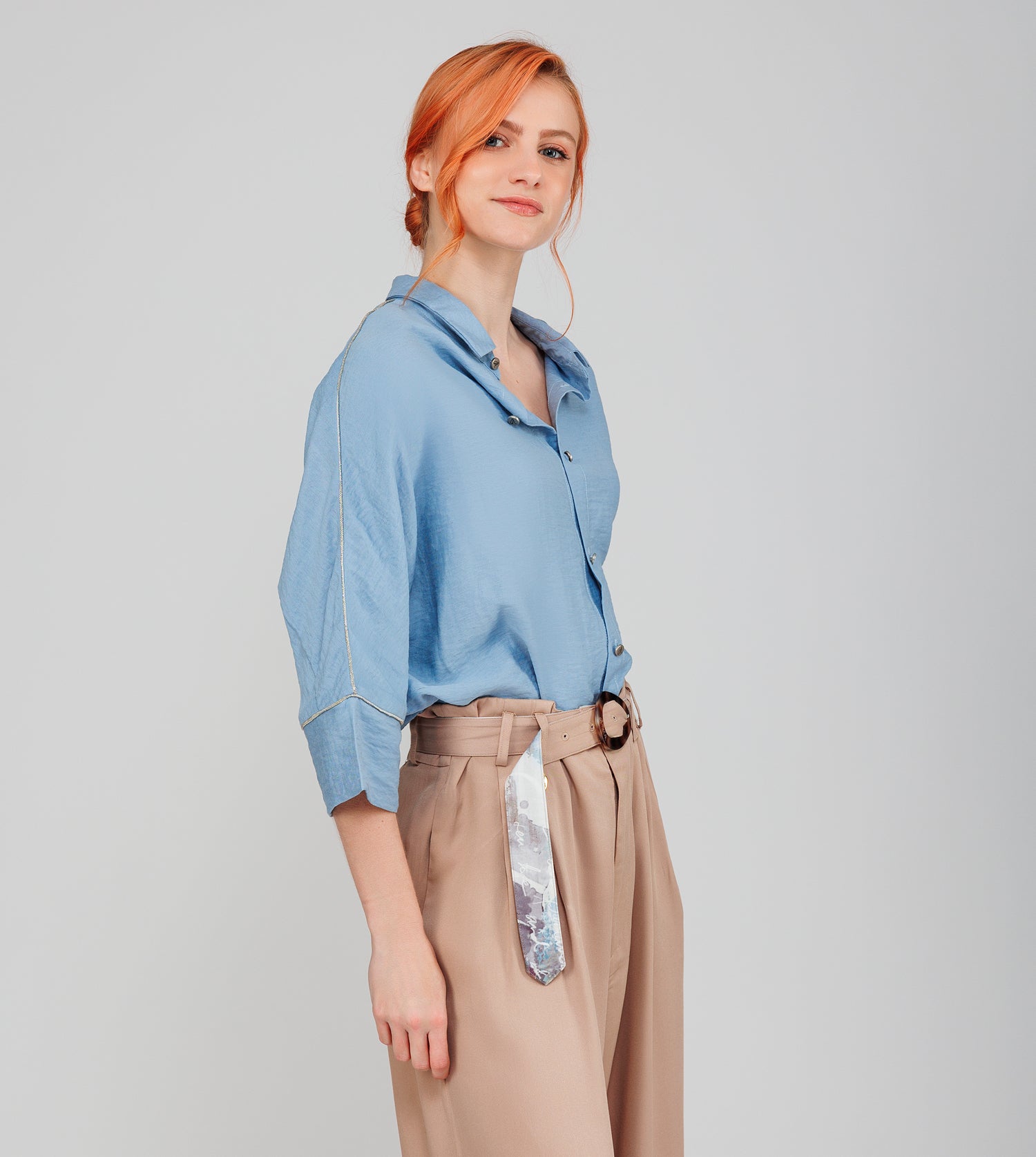 Camicia blu