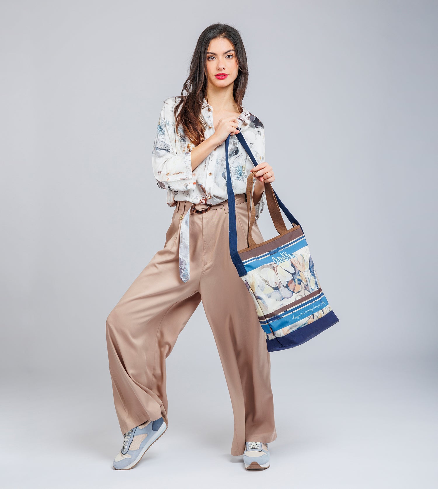 Borsa da spiaggia compatta Memories