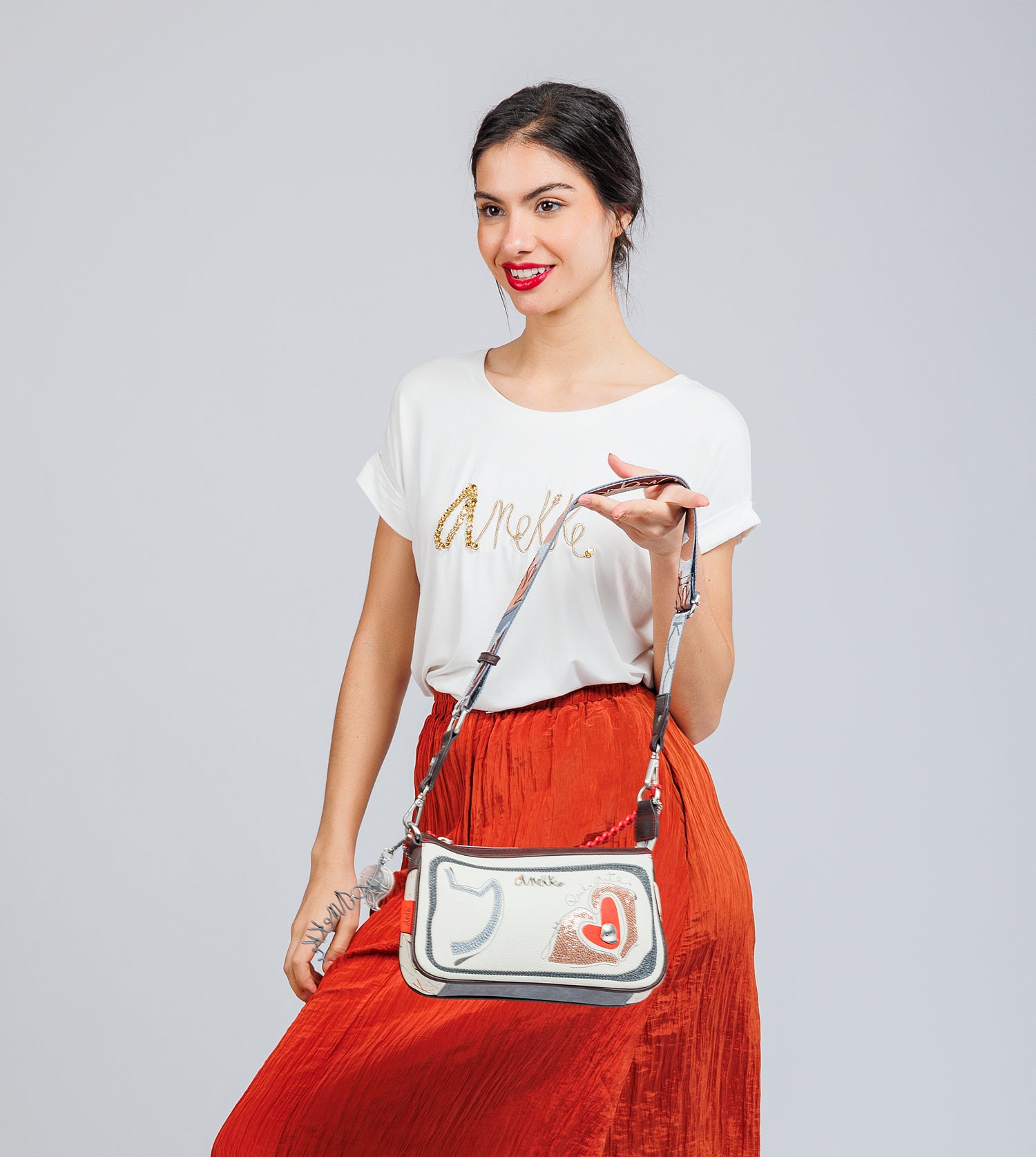 Borsa baguette Alma
