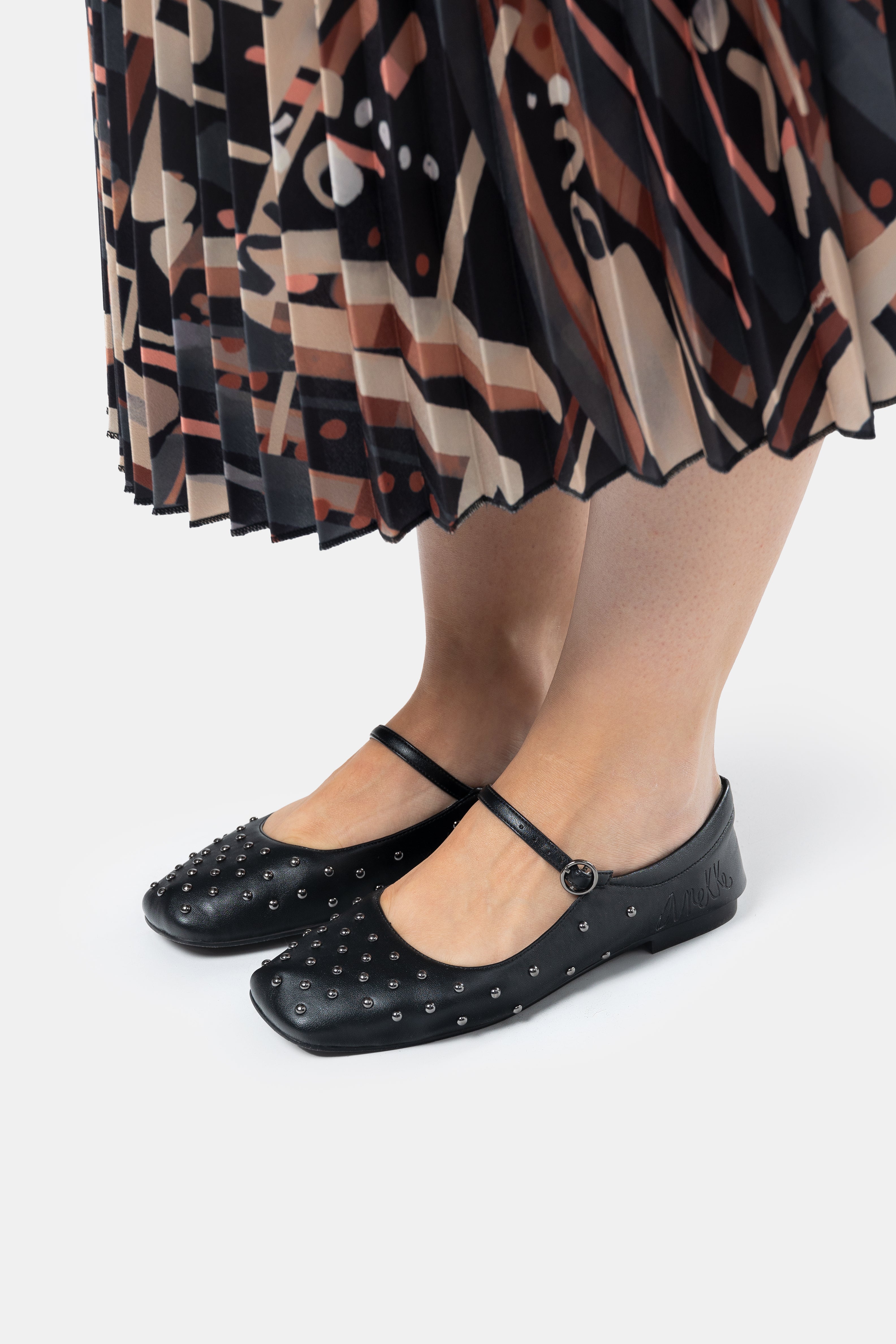 Ballerine ornamenti nero