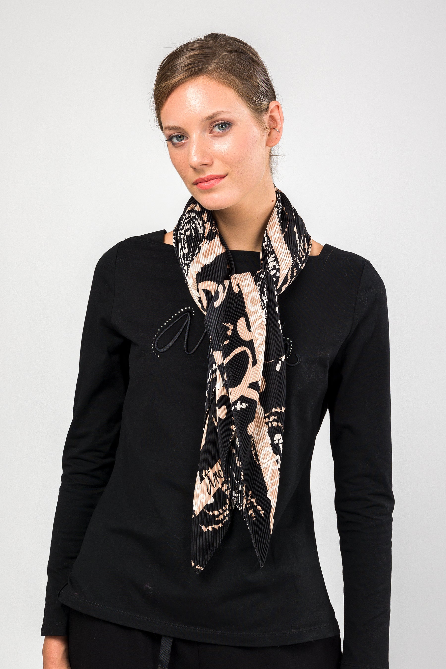 Foulard quadrato arricciato Intentions